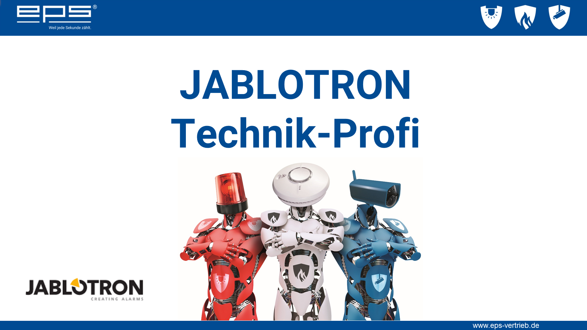 Jablotron Zertifizierung 08.12.2025 Online Jablotron Zertifizierung 03.02.2026 München