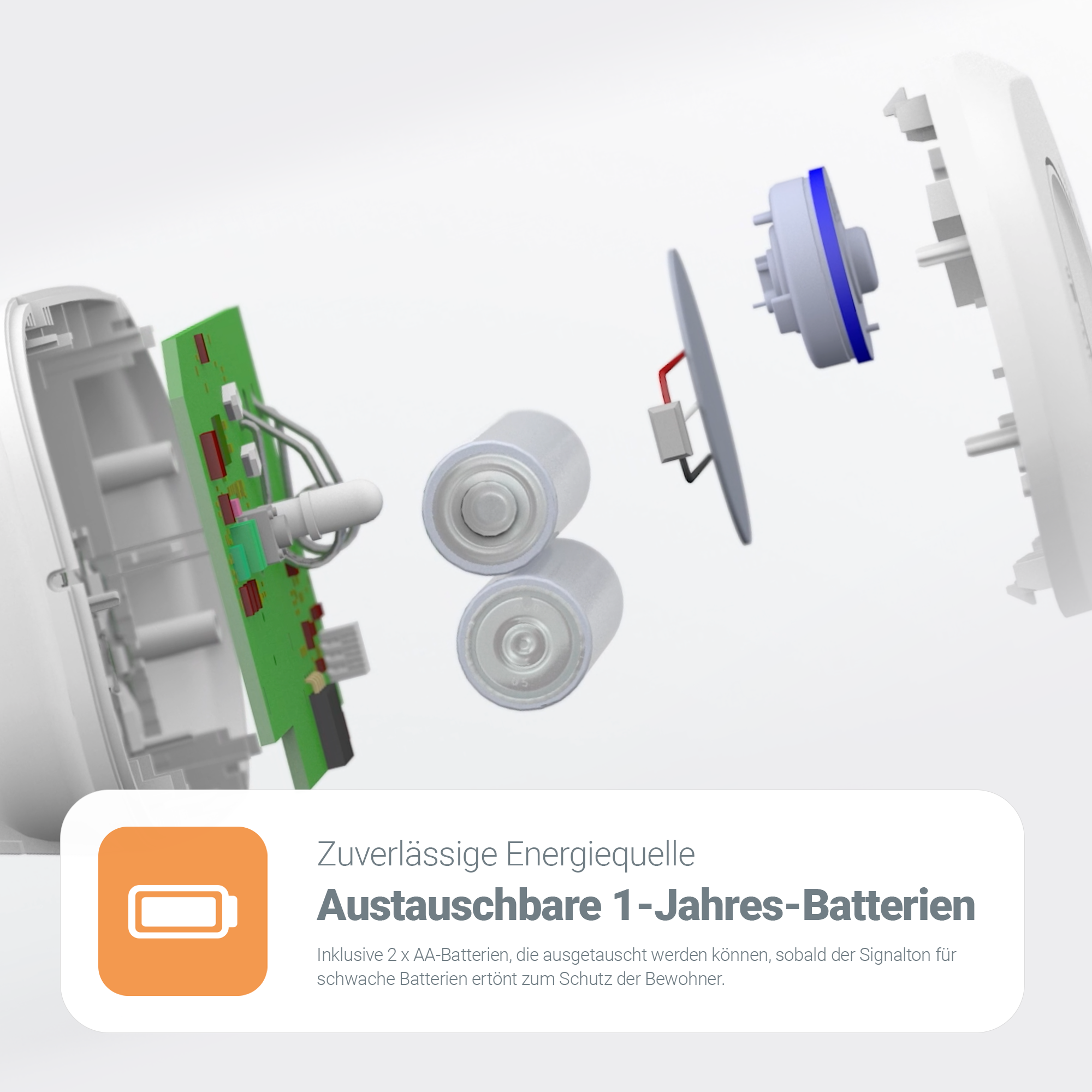 FireAngel FA-3313-EUX10 Kohlenmonoxidwarnmelder FireAngel FA-3313-EUX10 Kohlenmonoxidwarnmelder Detailansicht Bild 2 | EPS