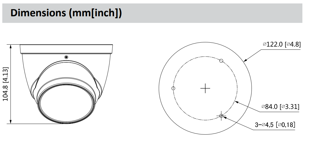 Dahua D-HAC-HDW2501TP-Z-A-POC-27135-S2 Dahua D-HAC-HDW2501TP-Z-A-POC-27135-S2 Detailansicht Bild 2 | EPS