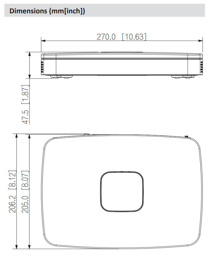 Dahua D-NVR4108-8P-EI Detailansicht Bild 5 | EPS