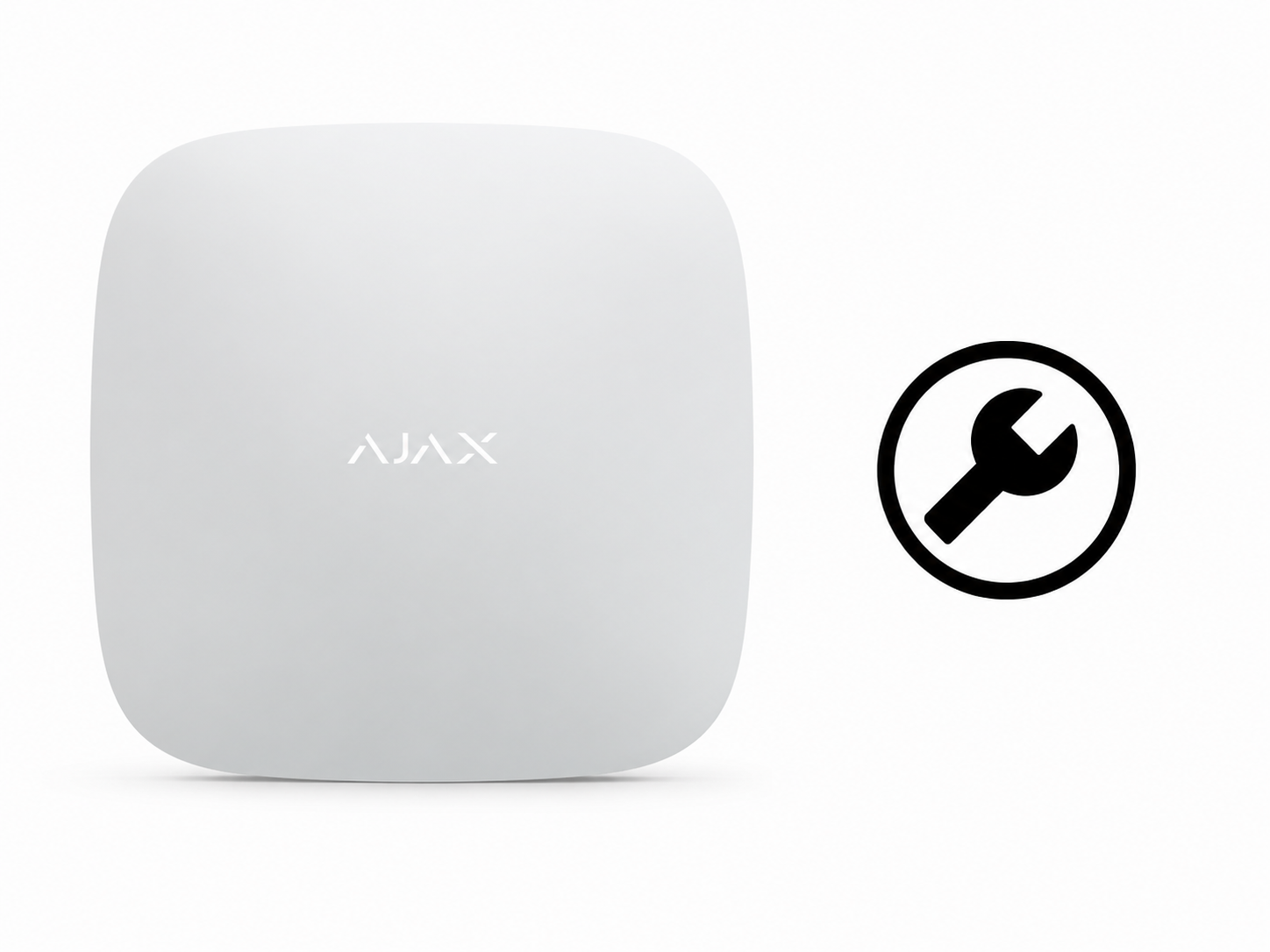 RepairKit Ajax Hub weiß RepairKit Ajax ReX 2 weiß