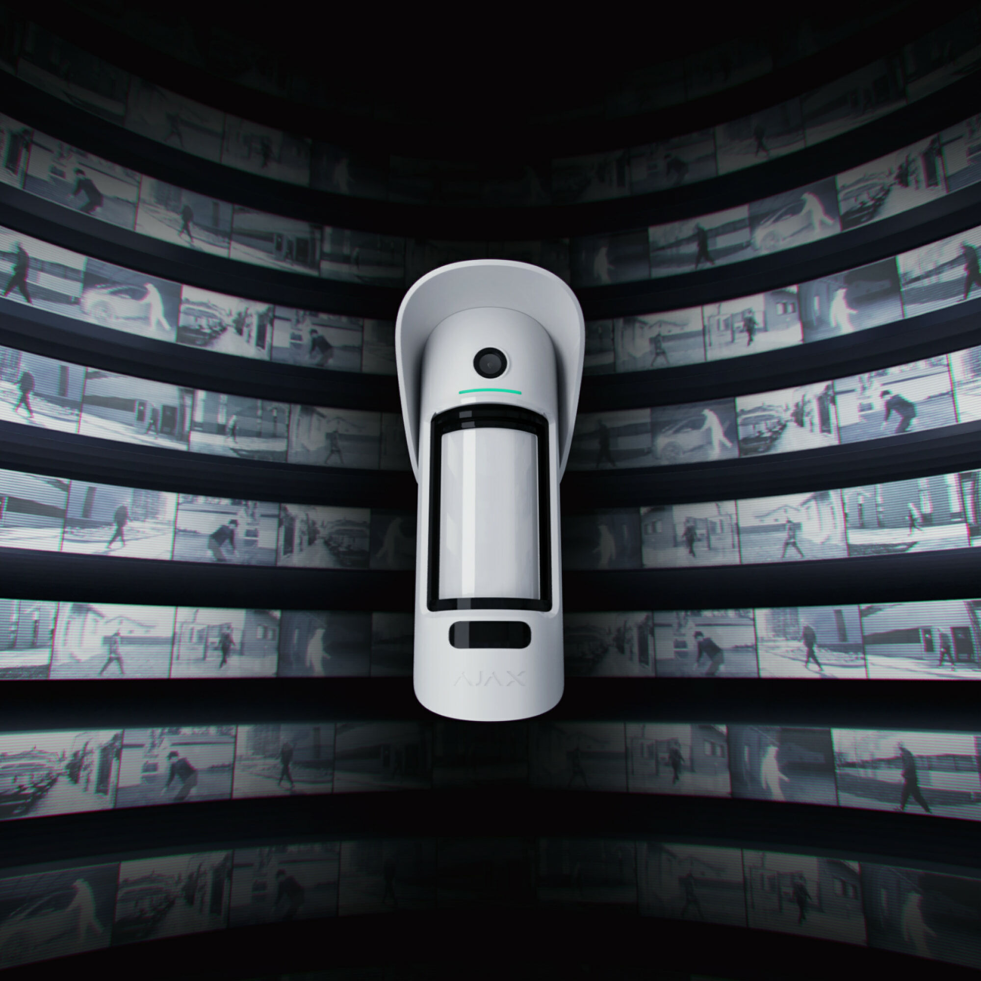 MotionCam Outdoor (PhOD) Jeweller Weiß