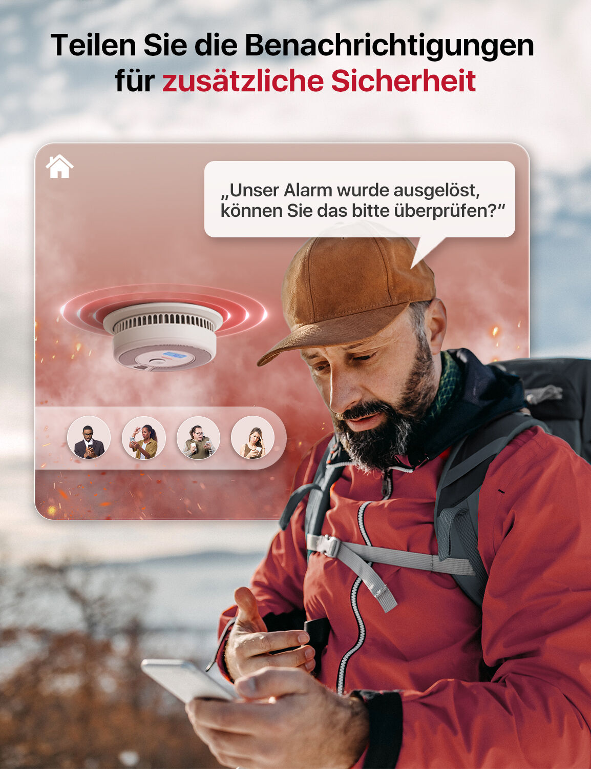 X-Sense SC07-WX WLAN Rauch- & CO-Melder mit App