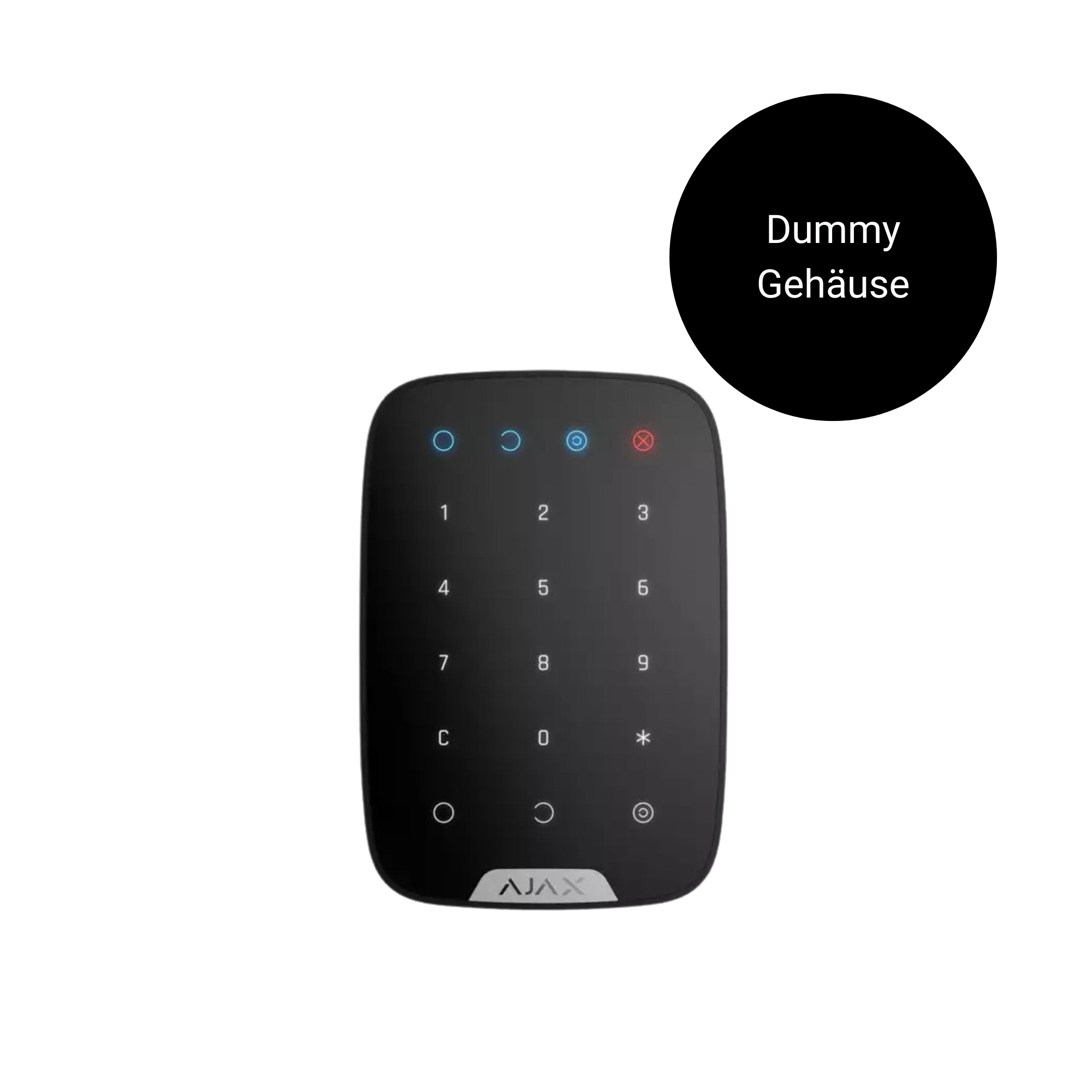 DummyBox Ajax KeyPad Jeweller schwarz