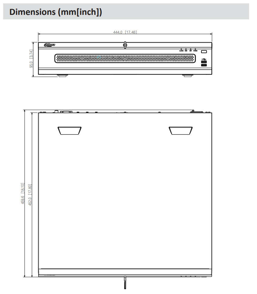 Dahua D-NVR608H-128-XI Dahua D-NVR608H-128-XI Detailansicht Bild 3 | EPS