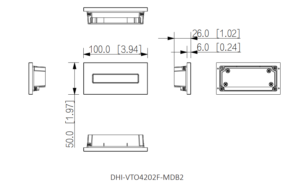 Dahua D-VTO4202F-MDB2 Dahua D-VTO4202F-MDB2 Detailansicht Bild 2 | EPS