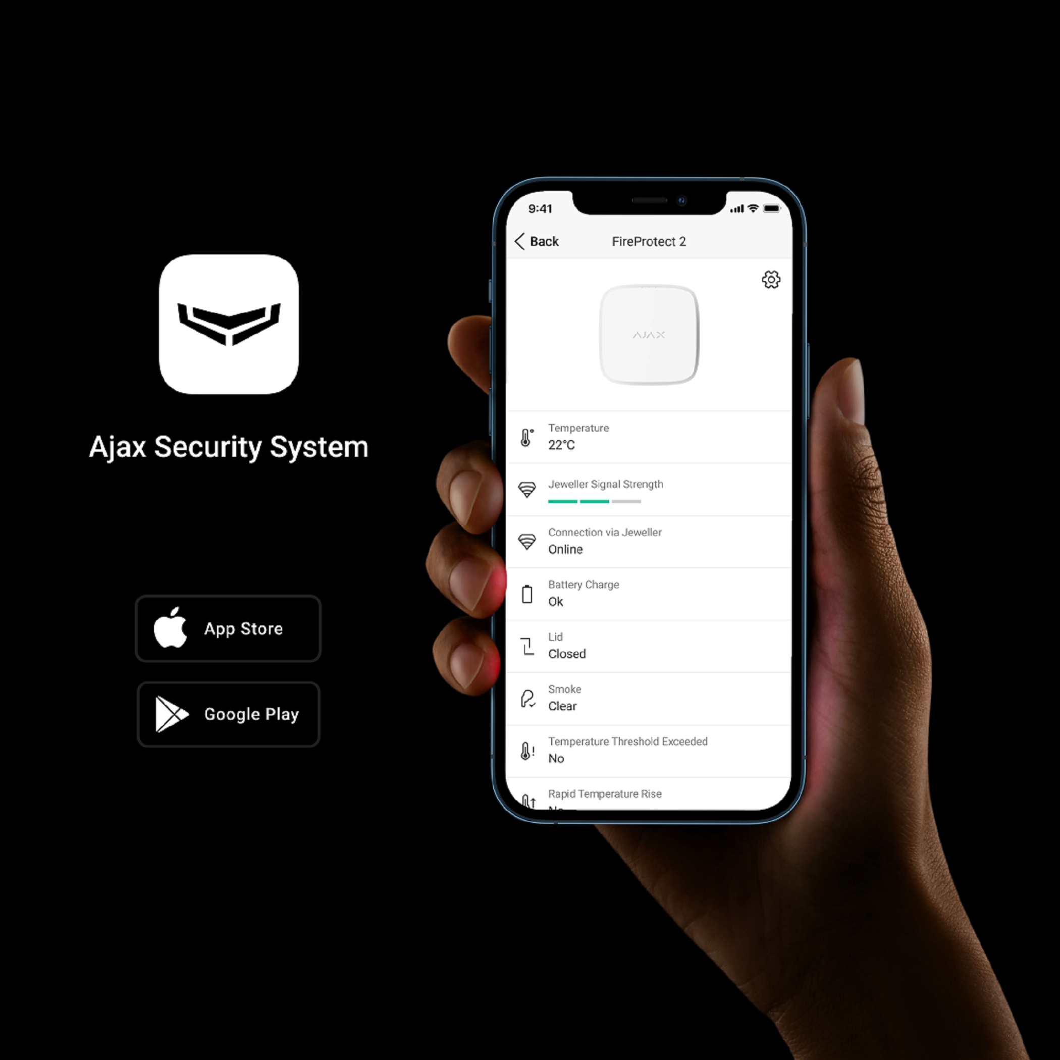 FireProtect 2 RB (Heat/Smoke/CO) Weiß FireProtect 2 RB (Heat/Smoke/CO) Weiß