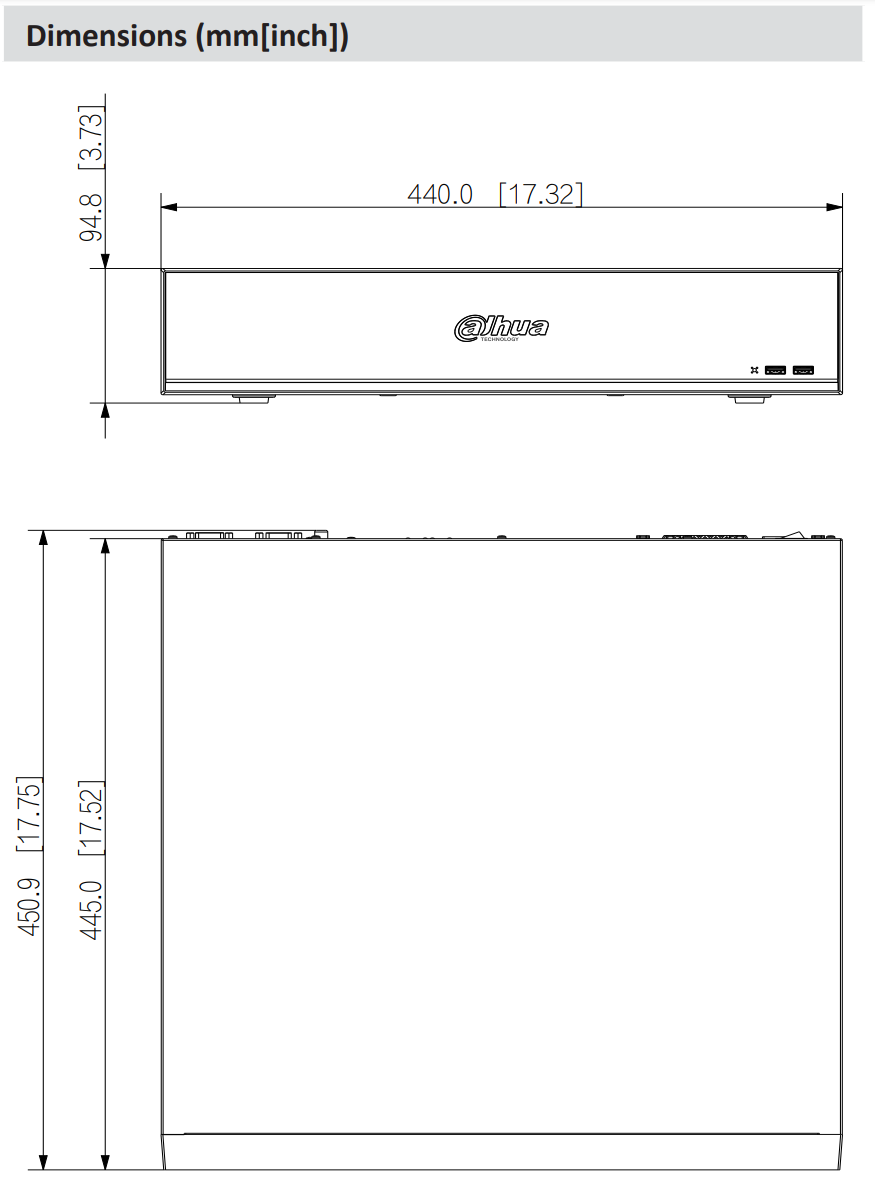 Dahua D-NVR5832-I-L Dahua D-NVR5832-I-L Detailansicht Bild 3 | EPS