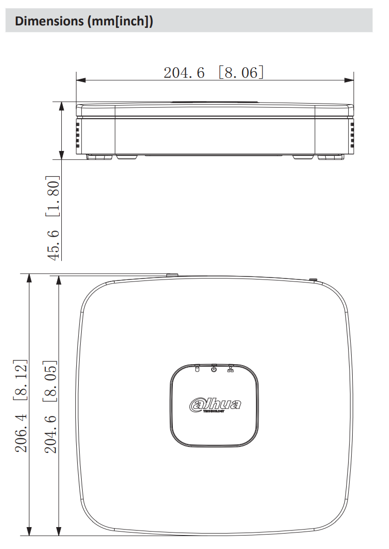 Dahua D-NVR4104-P-EI Dahua D-NVR4104-P-EI Detailansicht Bild 3 | EPS