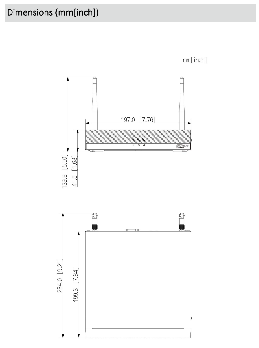 Dahua D-NVR2104HC-W | EPS