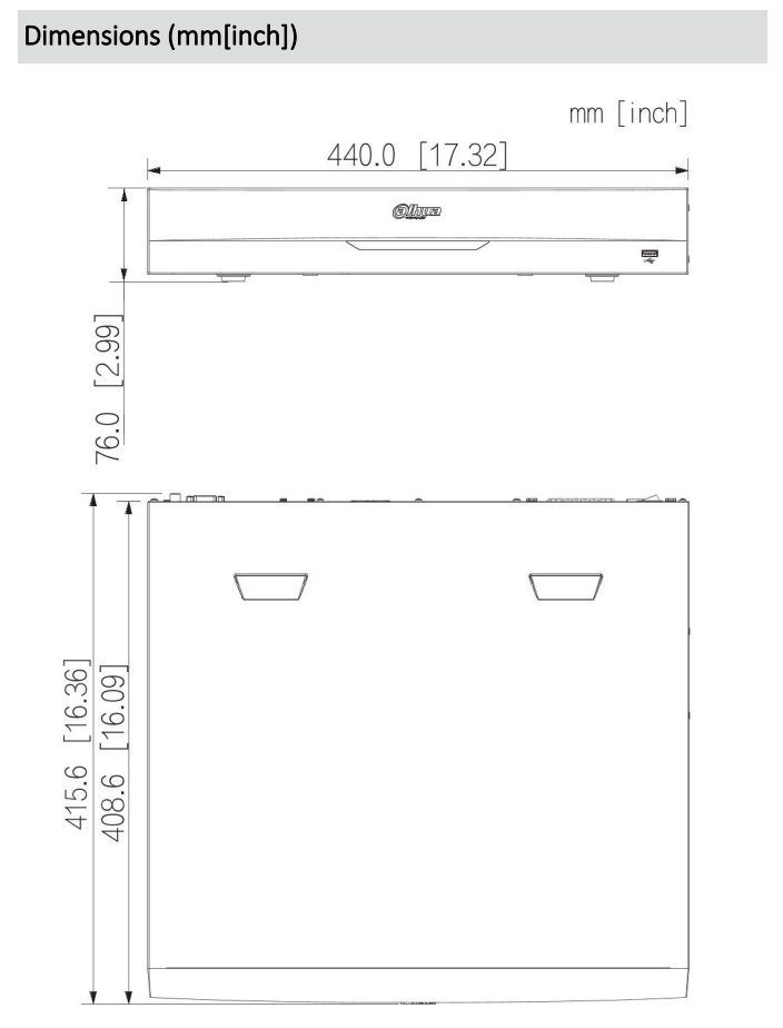 Dahua D-NVR5416-EI2 Dahua D-NVR5416-EI2 | EPS