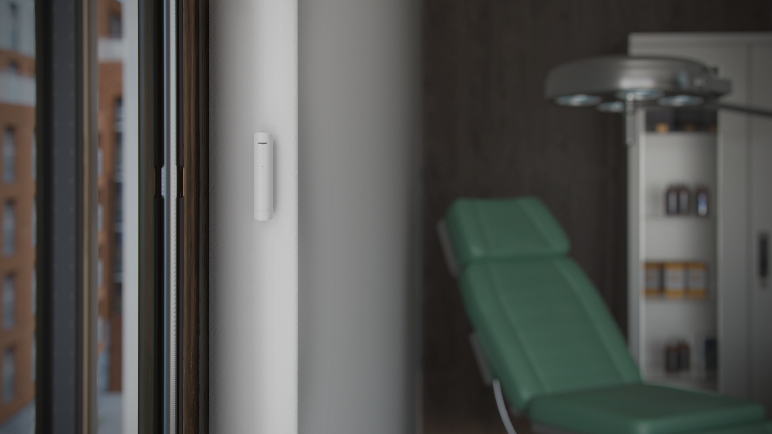 Ajax Superior GlassProtect Jeweller Weiß Detailansicht Bild 11 | EPS