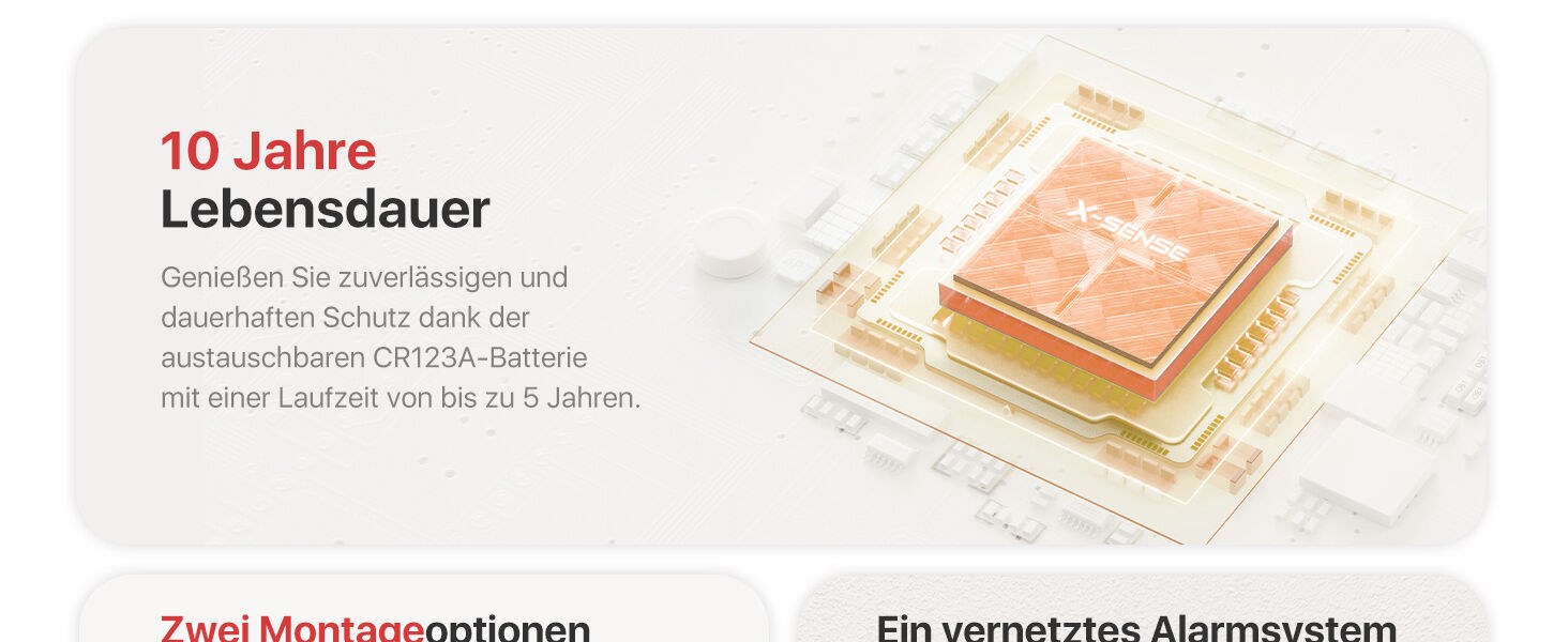 X-Sense XS0D-MR61 Funk-Rauchmelder-Set 6+1, App