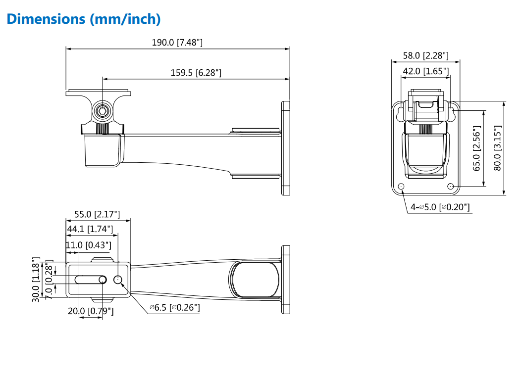 Dahua D-PFB121W-B Dahua D-PFB121W-B Detailansicht Bild 3 | EPS