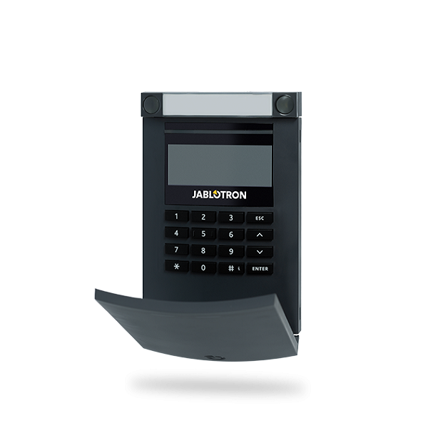 JA-154E-AN Funk-Zugangsmodul mit Display, Tastatur und RFID - anthrazit JA-154E-AN Funk-Zugangsmodul mit Display, Tastatur und RFID - anthrazit