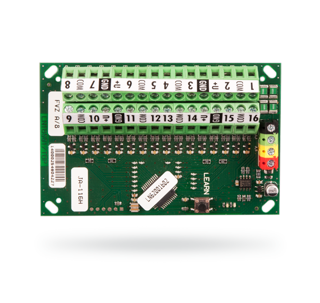 JA-116H BUS-Expander – 16 Eingänge JA-116H BUS-Expander – 16 Eingänge