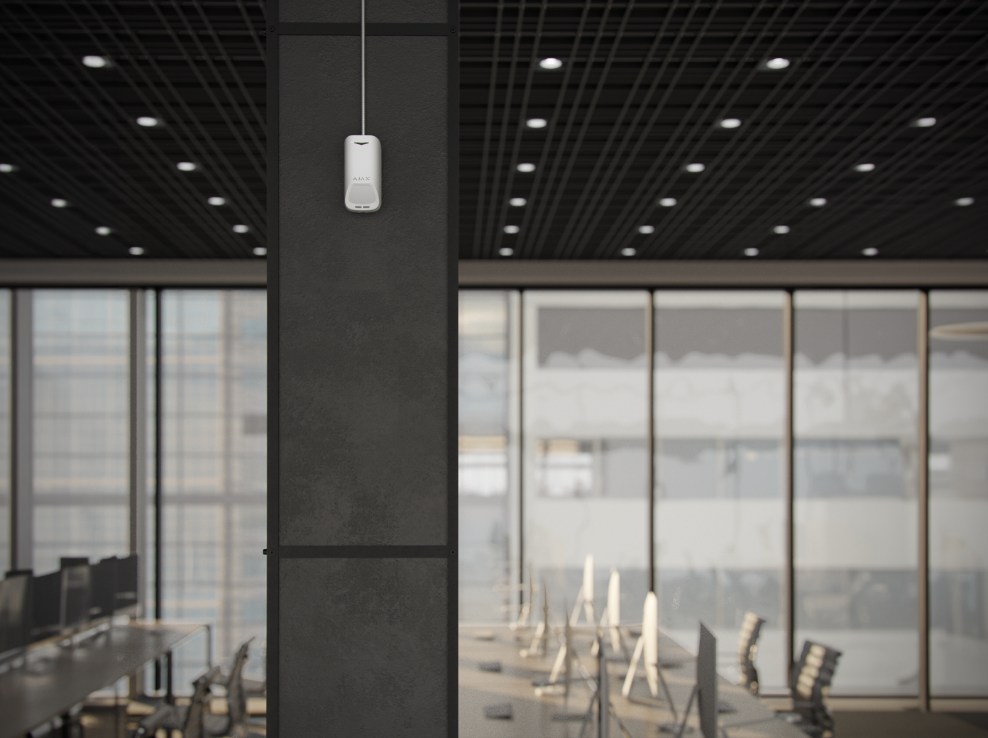 Ajax Superior MotionProtect Plus G3 Fibra Weiß Detailansicht Bild 12 | EPS