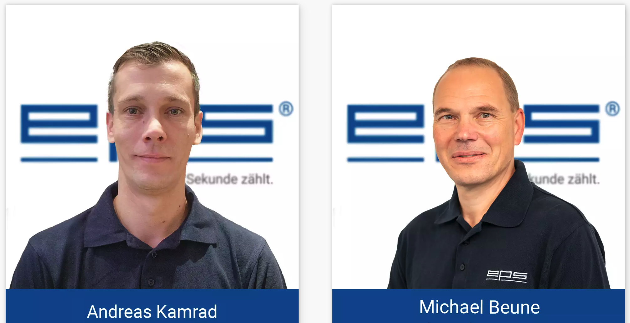 EPS technischer Leiter Andreas Kamrad und Michael Beune EPS technischer Leiter Andreas Kamrad und Michael Beune | EPS Vertrieb