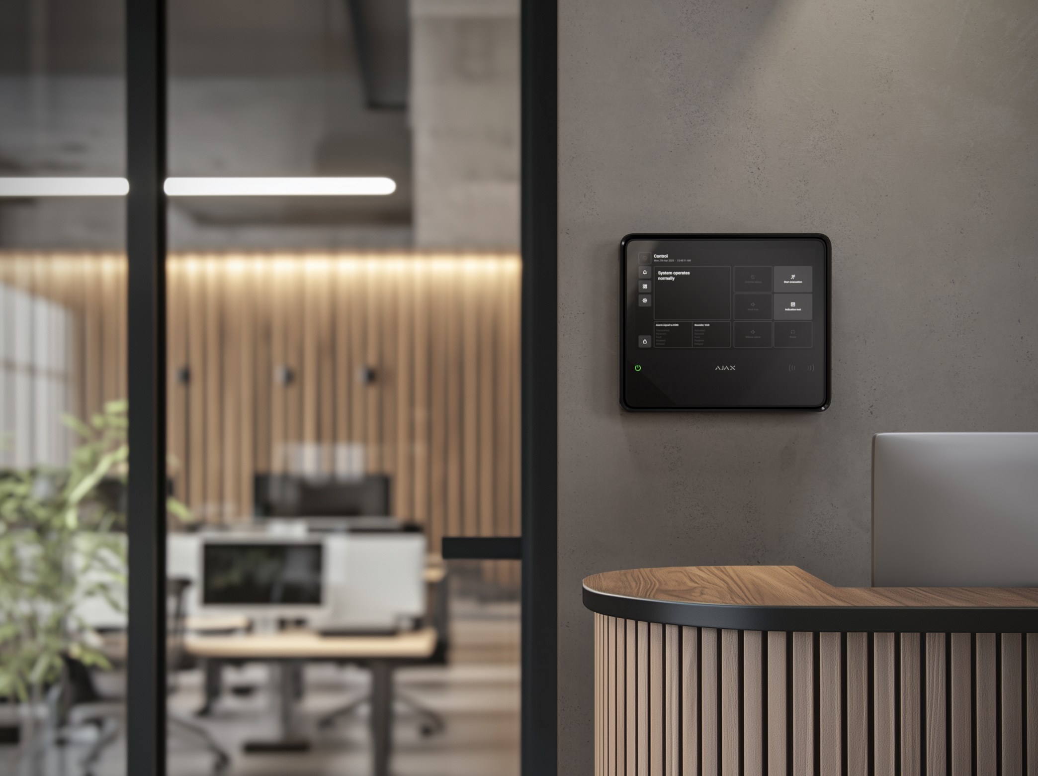 EN54 Fire Hub Jeweller schwarz