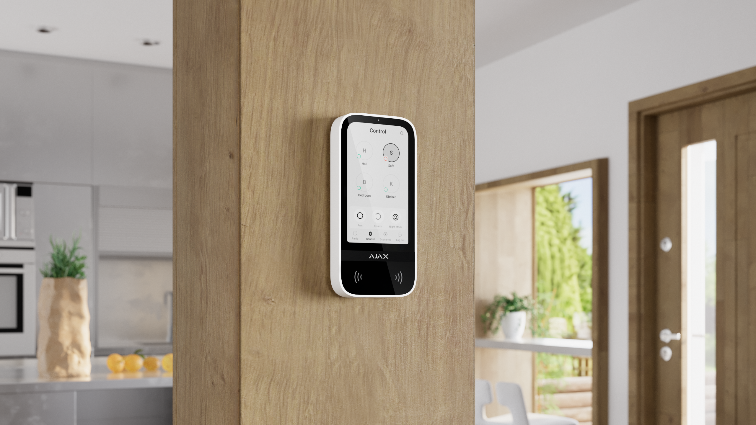 KeyPad TouchScreen Weiß KeyPad TouchScreen Weiß