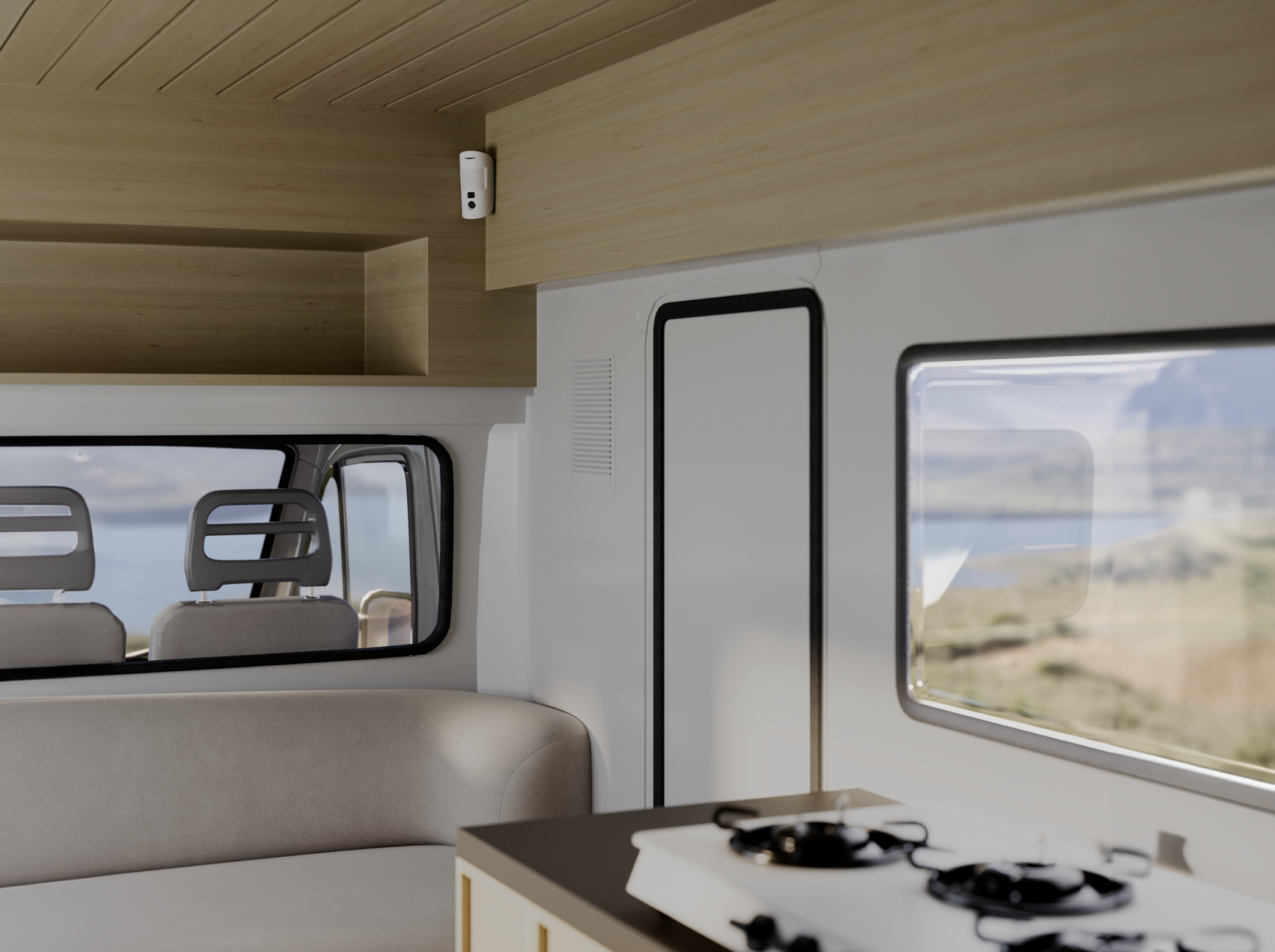 Ajax Superior MotionCam HD (PhOD) Jeweller Weiß Detailansicht Bild 11 | EPS