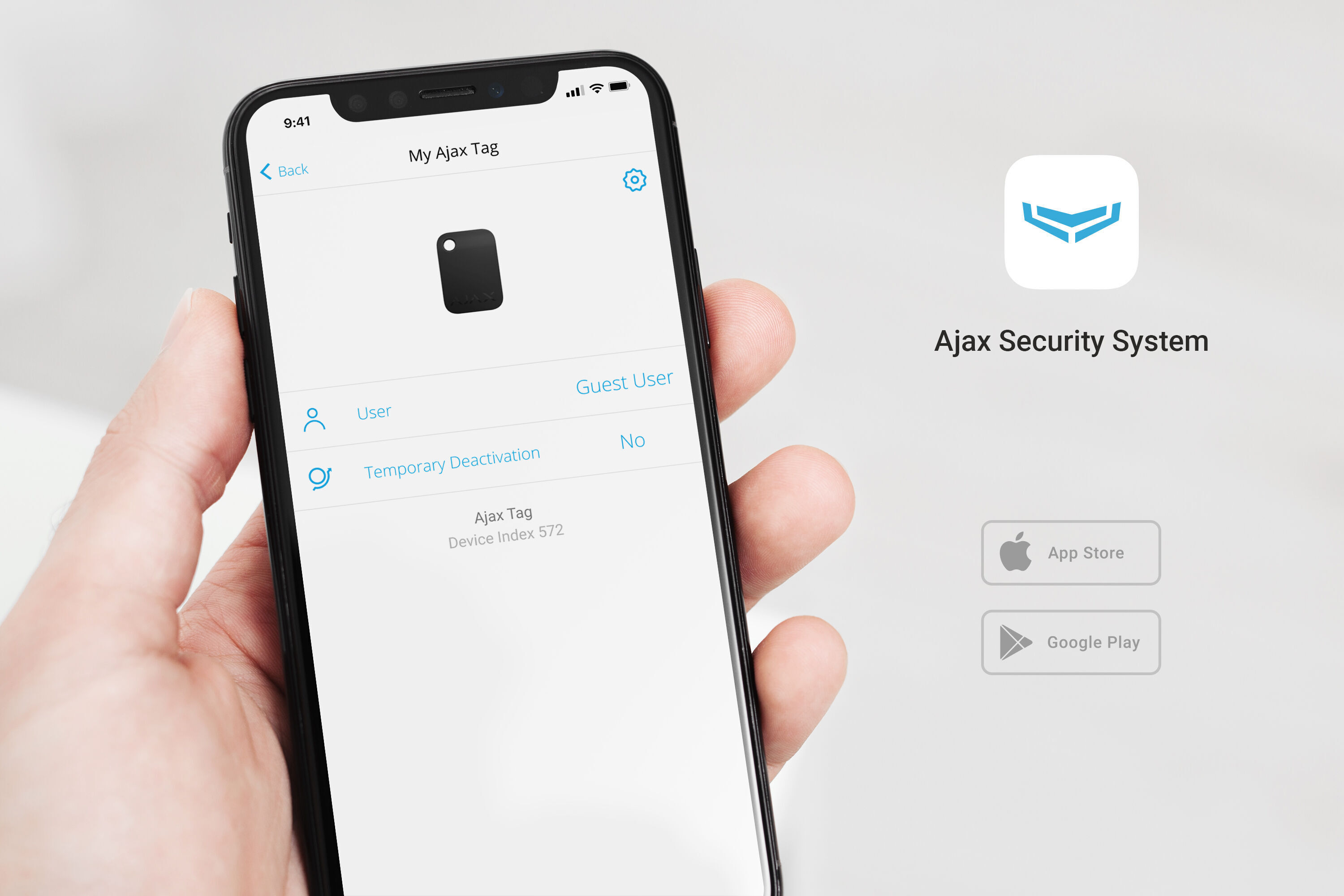 Ajax Tag Schwarz | EPS