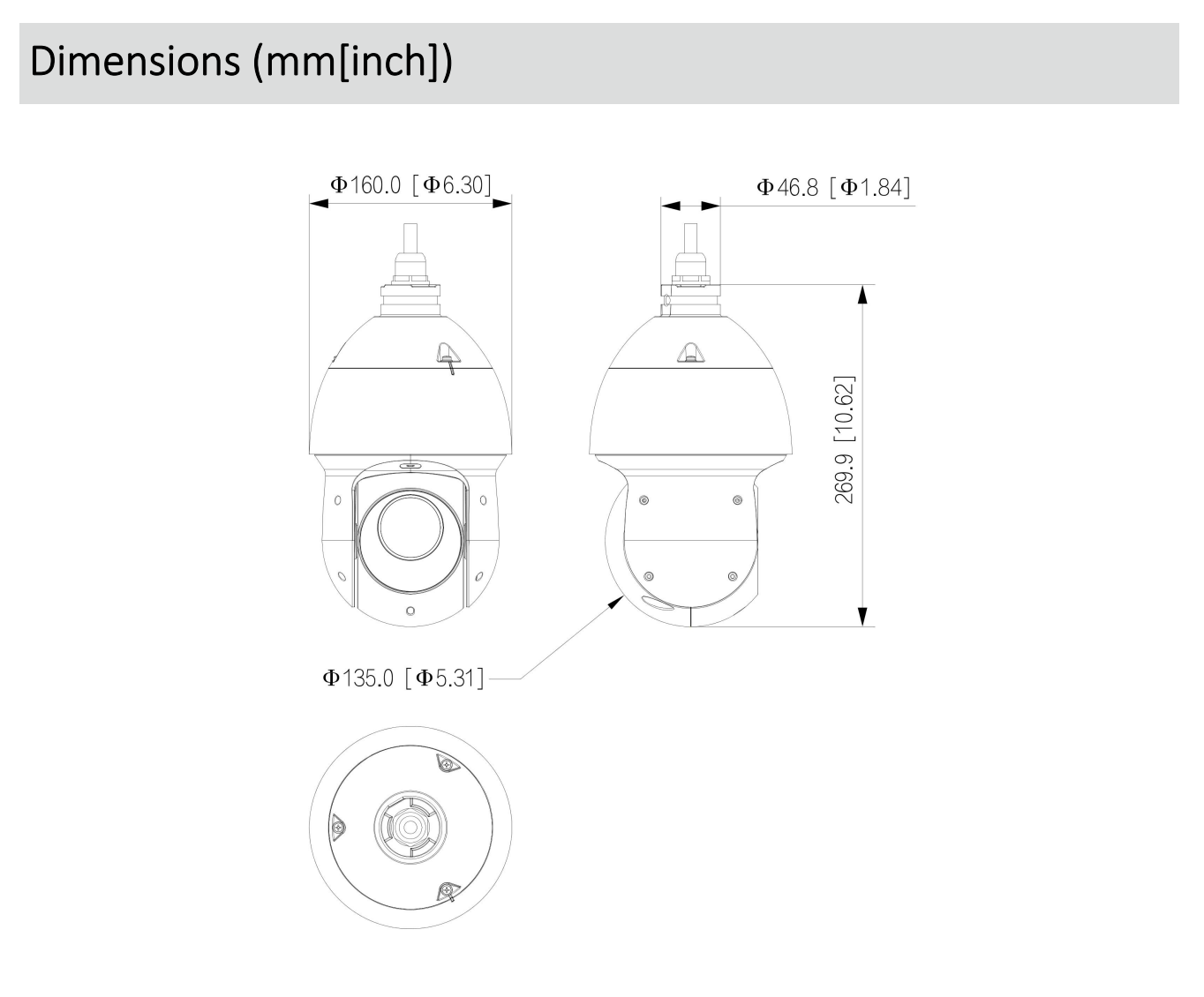 Dahua D-SD4D225MB-HNR Detailansicht Bild 3 | EPS