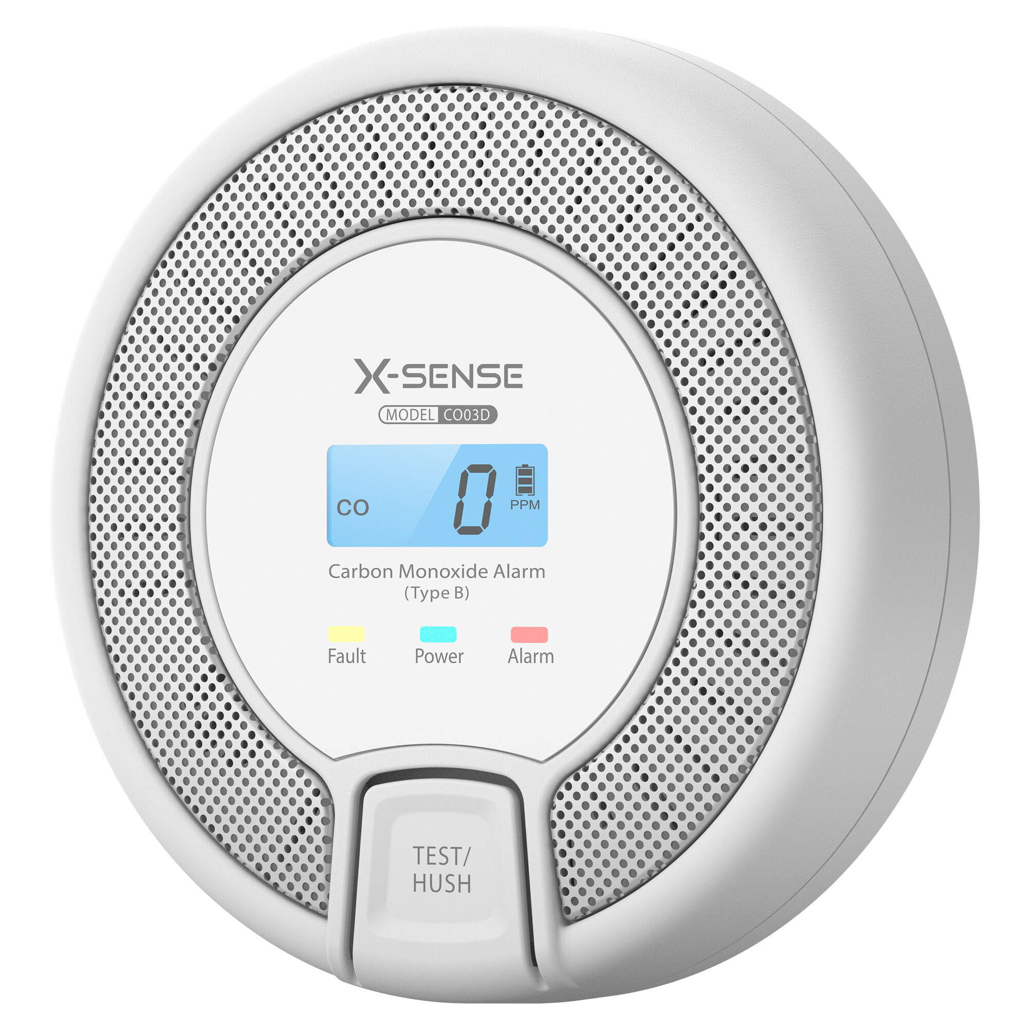 X-Sense CO03D-W Funk-CO-Melder mit LCD-Display