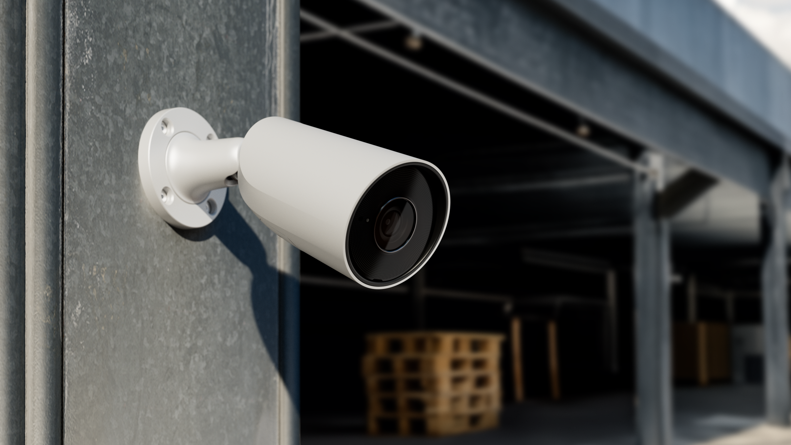 BulletCam (8 Mp/4 mm) Weiß