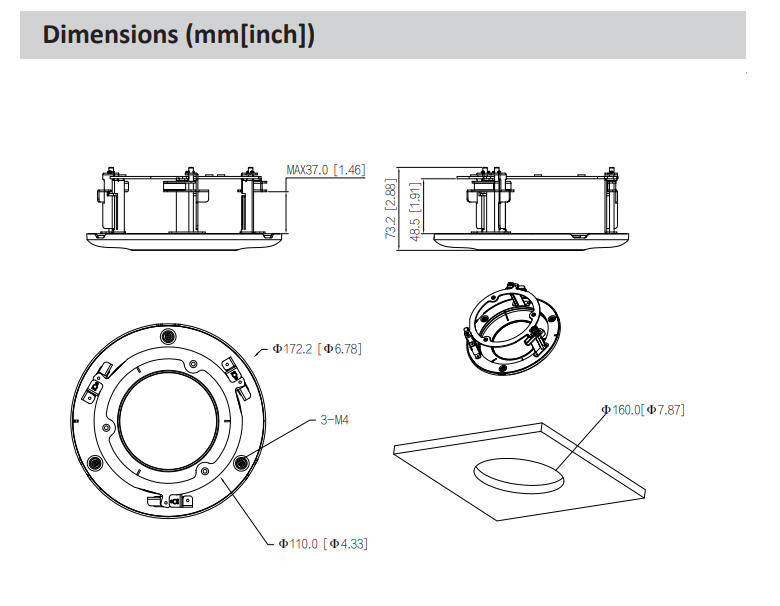 Dahua D-PFB5204C Dahua D-PFB5204C Detailansicht Bild 3 | EPS