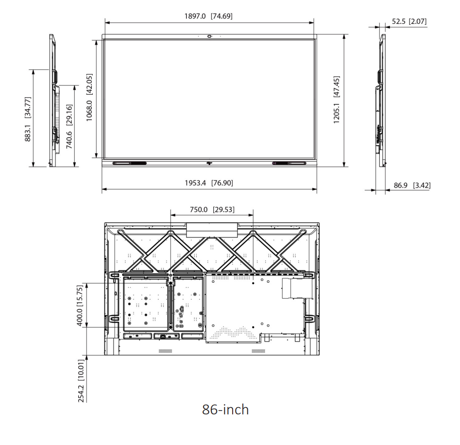 Dahua D-LCH86-MC410-B Detailansicht Bild 5 | EPS