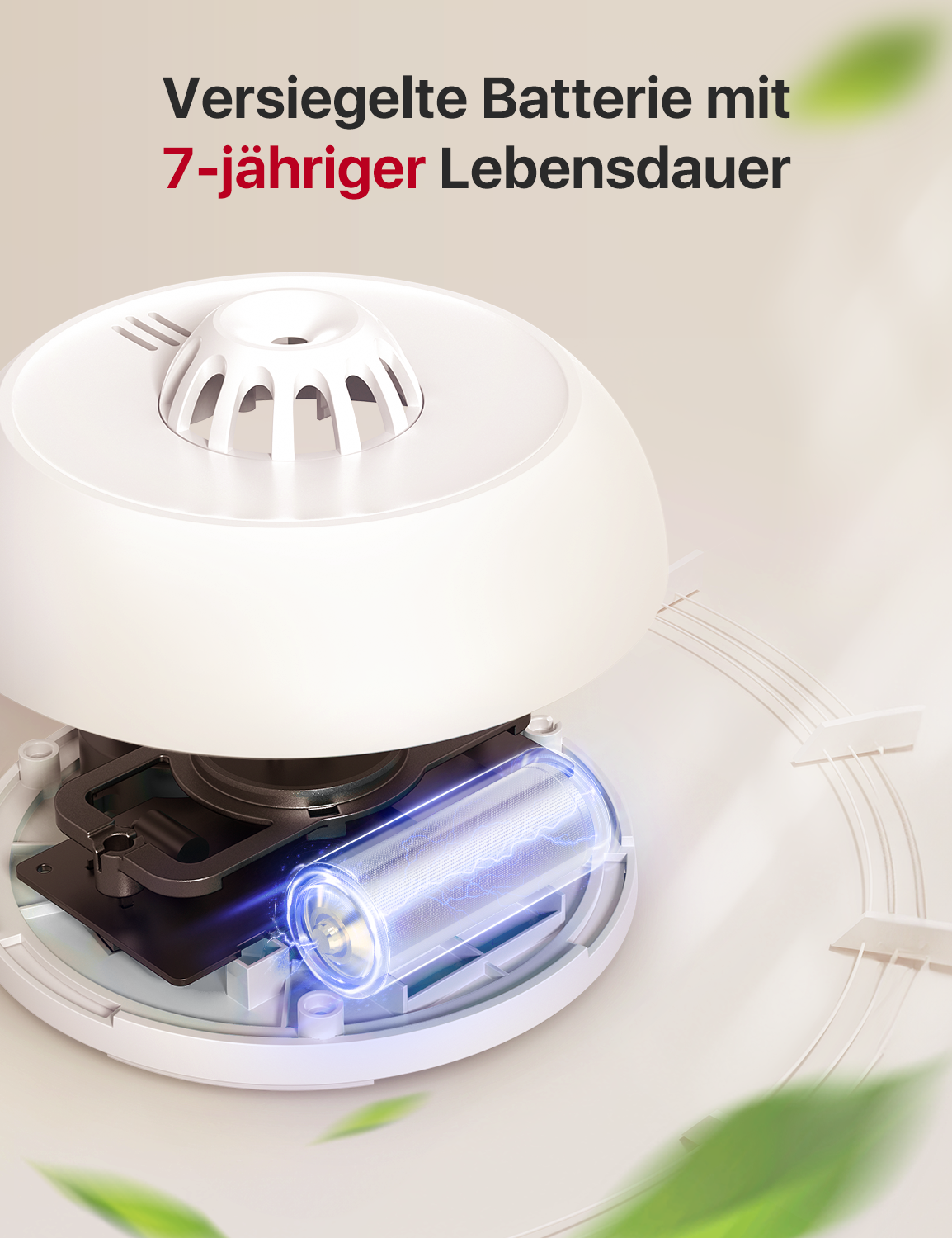 X-Sense XH02-M Funk-Hitzemelder, 10-Jahres-Batterie X-Sense XH02-M Funk-Hitzemelder, 10-Jahres-Batterie