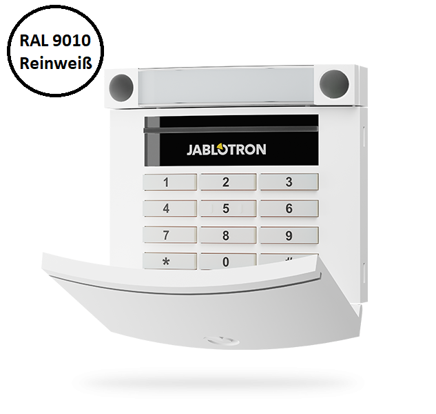 153e-wh.png JA-153E-WH Drahtloses Zugangsmodul mit RFID und Tastatur