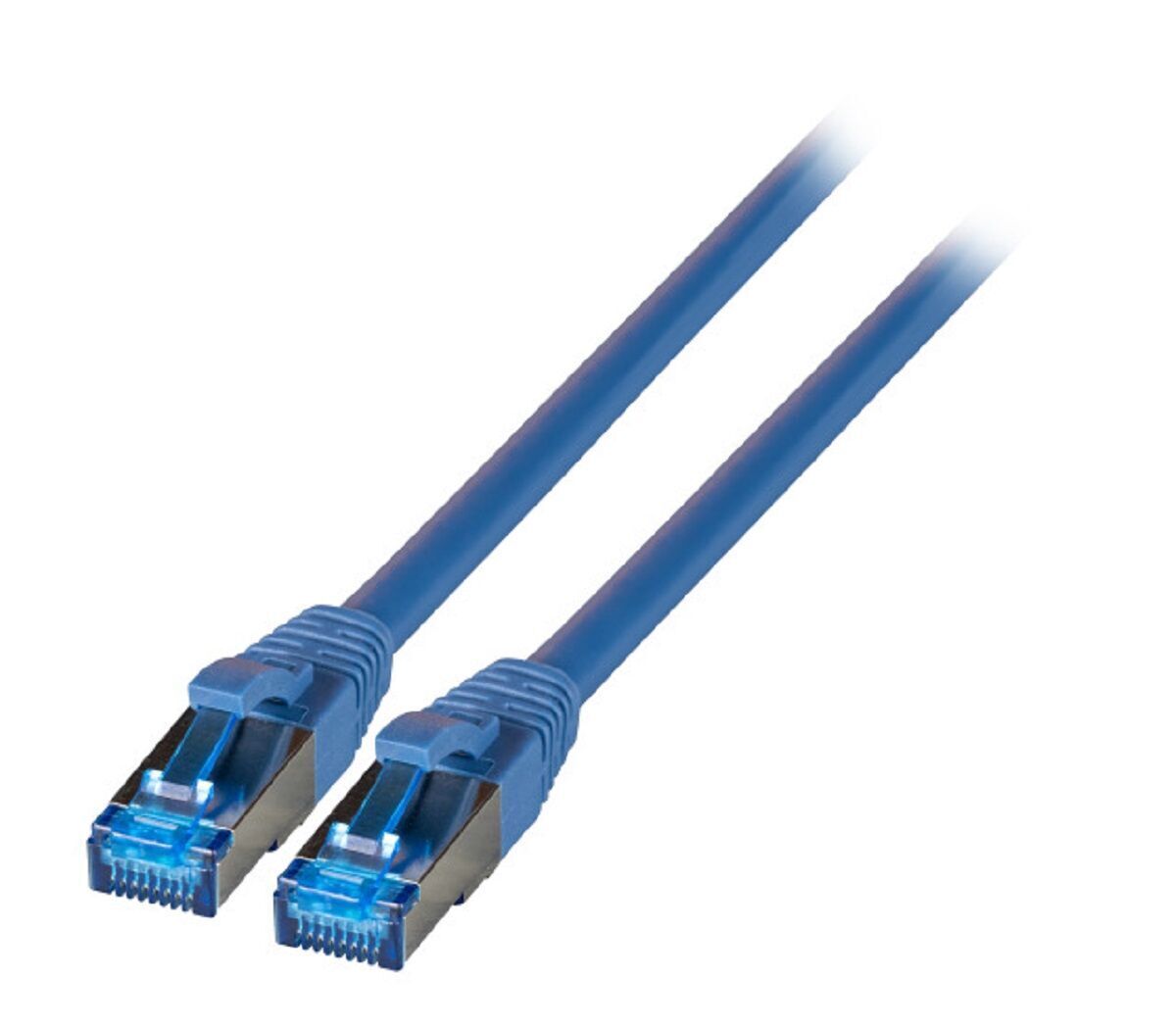 EPS RJ45 Patchkabel Cat.6A S/FTP TPE Cat.7 Rohkabel blau EPS RJ45 Patchkabel Cat.6A S/FTP TPE Cat.7 Rohkabel blau | EPS