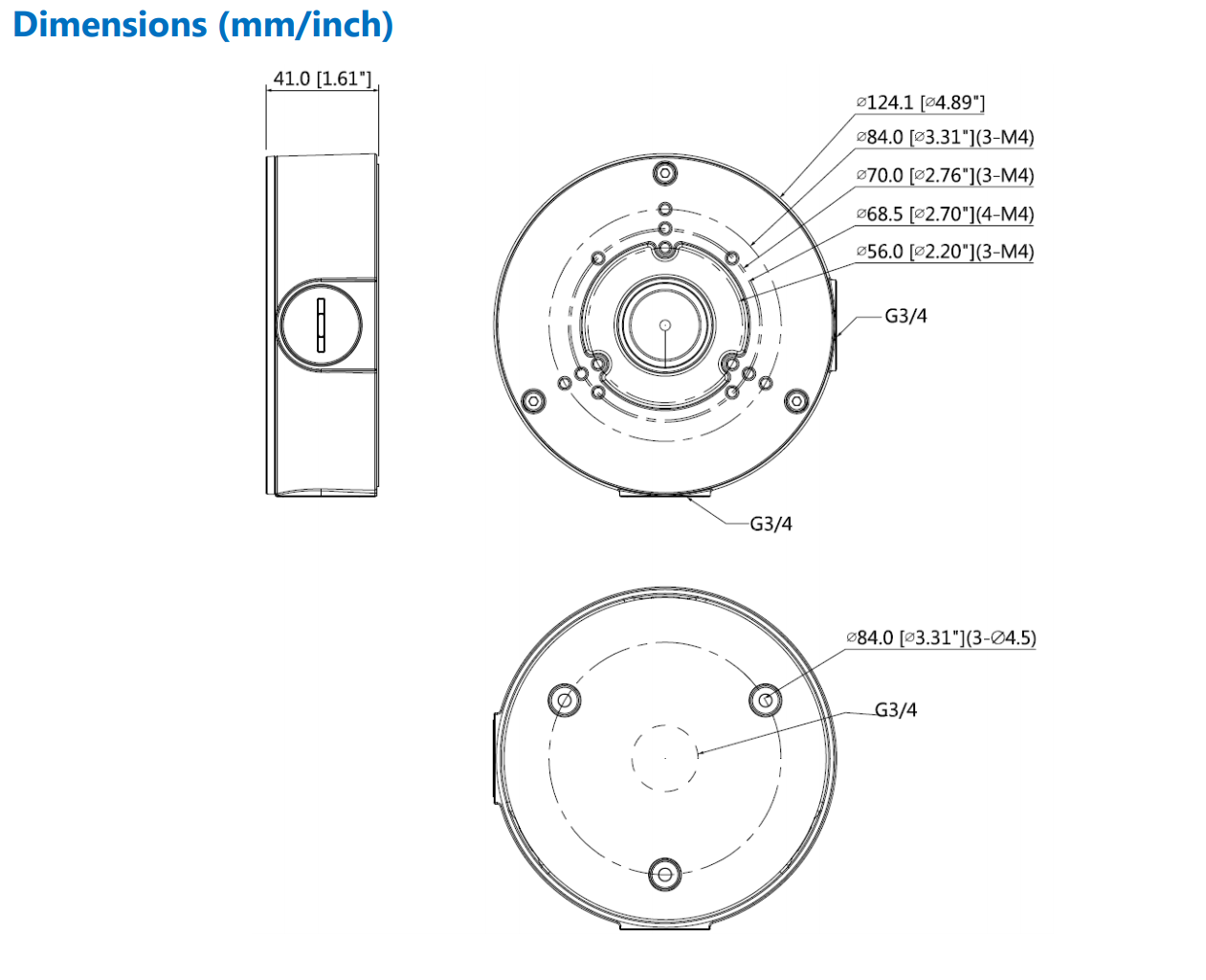 Dahua D-PFA130-E-B Dahua D-PFA130-E-B Detailansicht Bild 2 | EPS