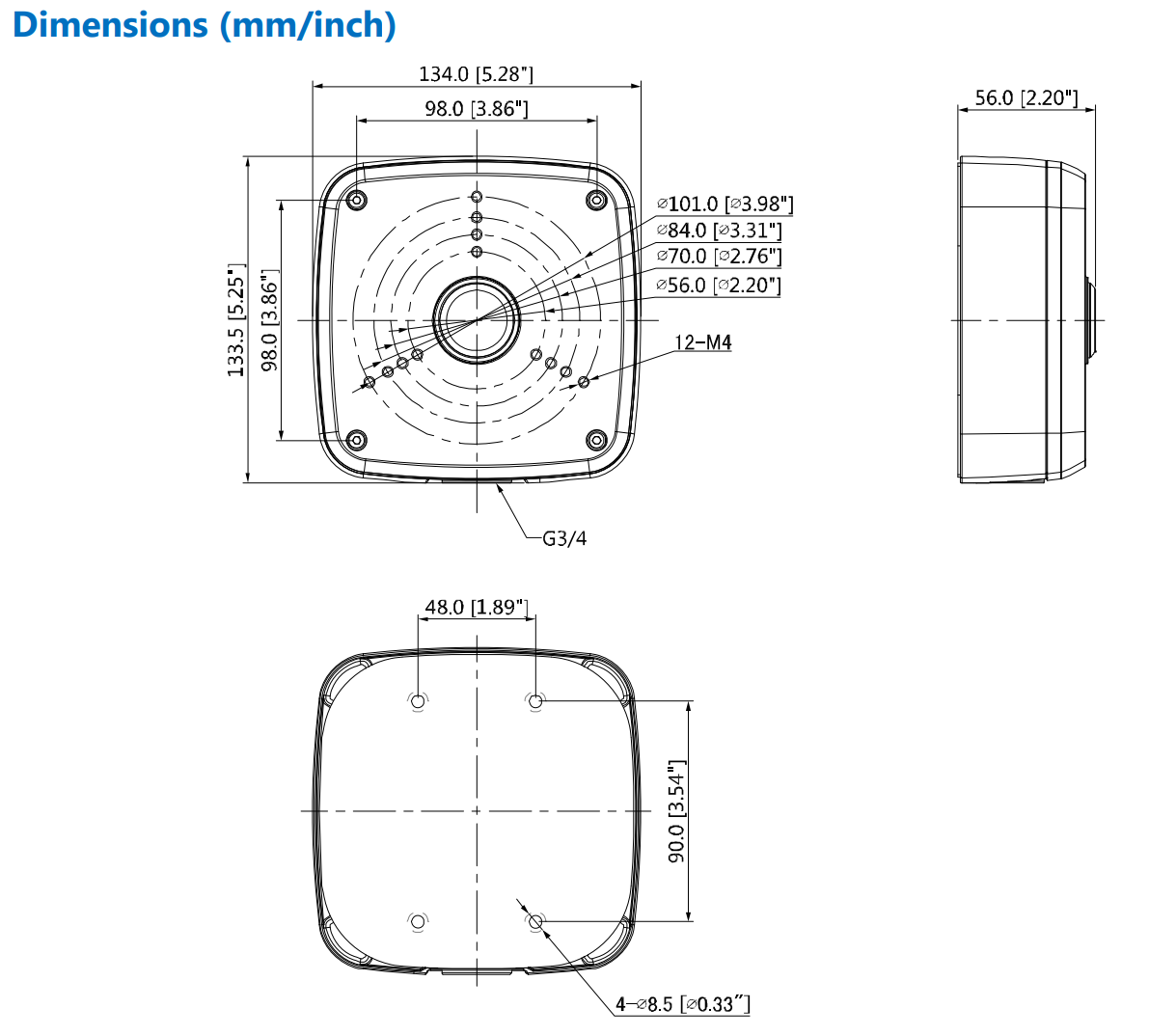 Dahua D-PFA122-B Dahua D-PFA122-B | EPS