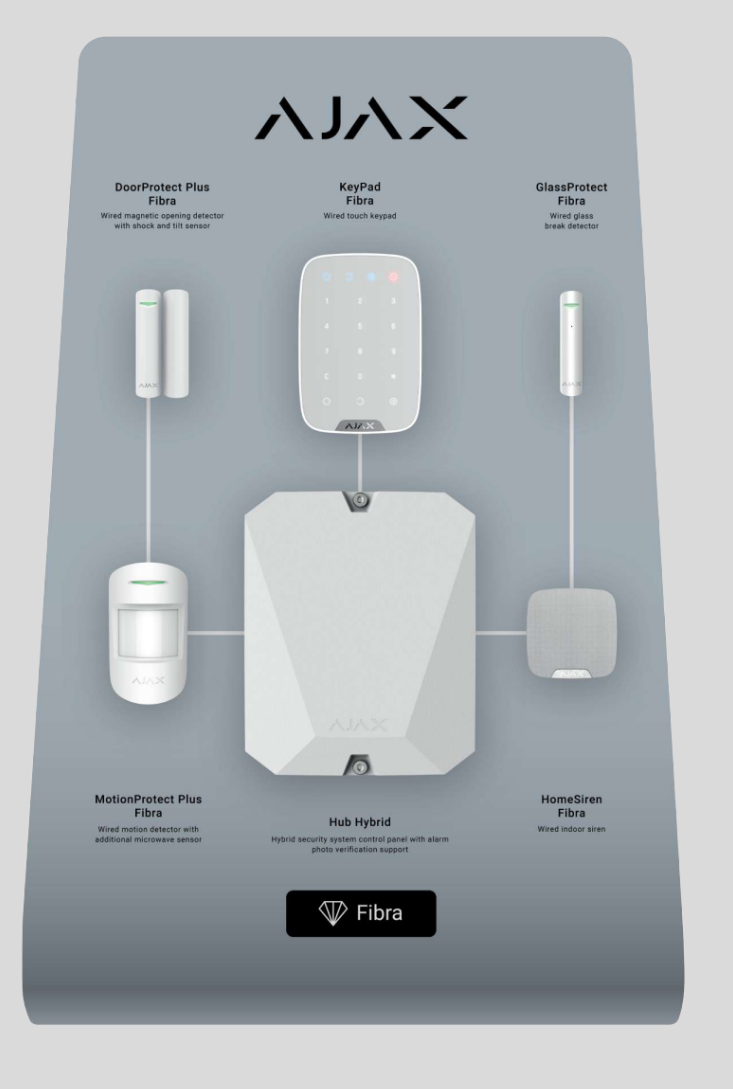 Ajax Ajax L-Stand Fibra Ajax Ajax L-Stand Fibra | EPS