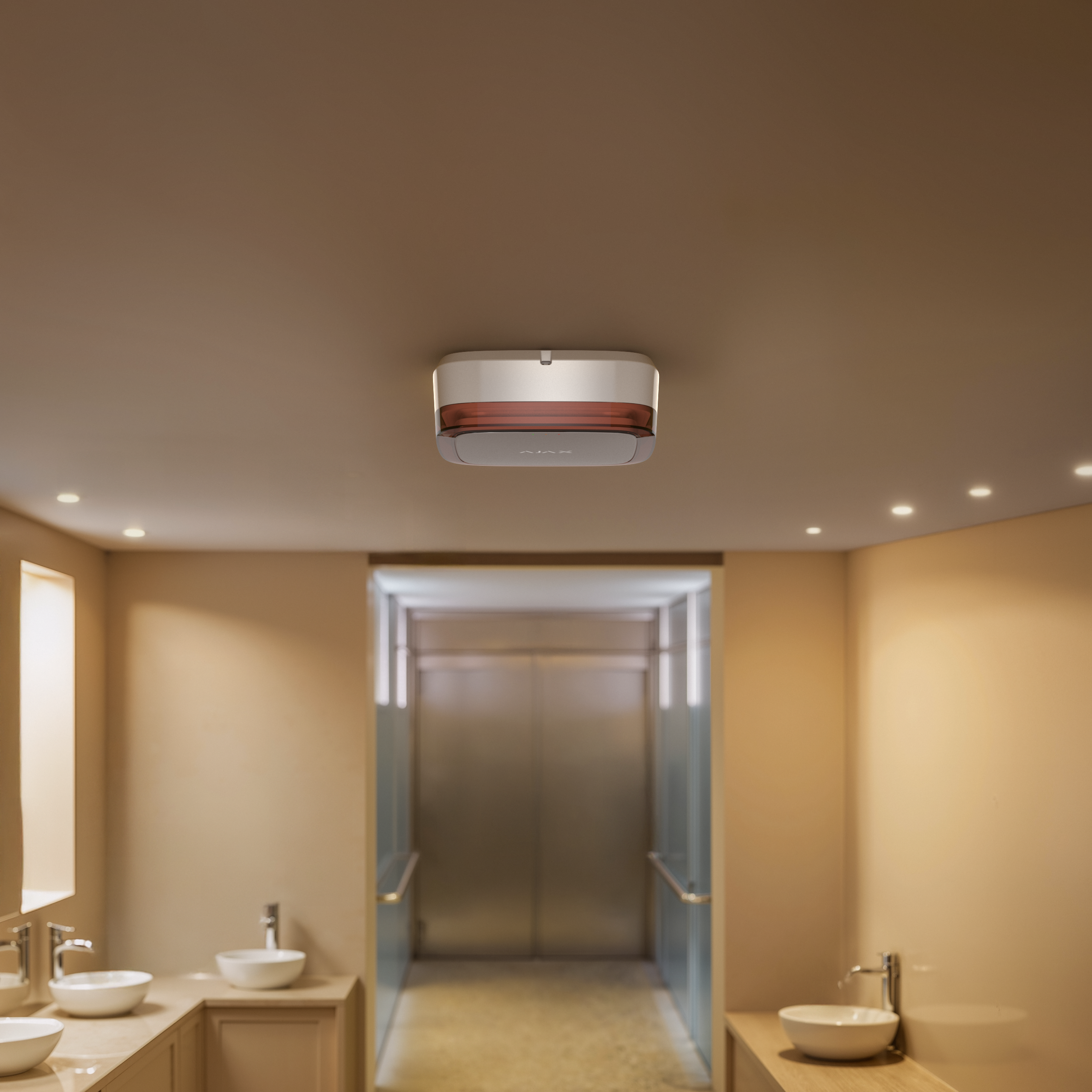 Ajax-Fire EN54 FireProtect (VAD) weiß Detailansicht Bild 3 | EPS