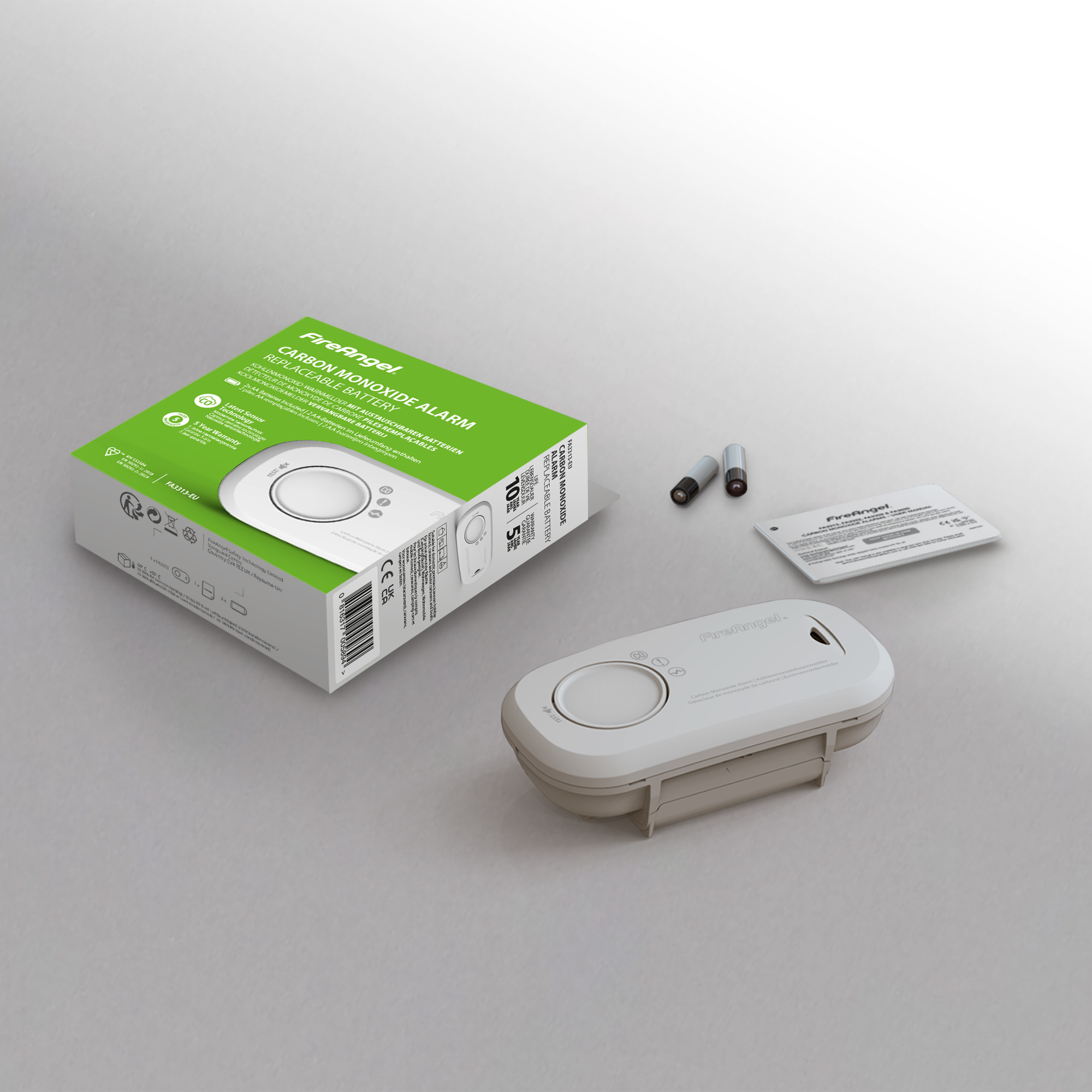 FireAngel FA-3313-EUX10 Kohlenmonoxidwarnmelder FireAngel FA-3313-EUX10 Kohlenmonoxidwarnmelder Detailansicht Bild 18 | EPS