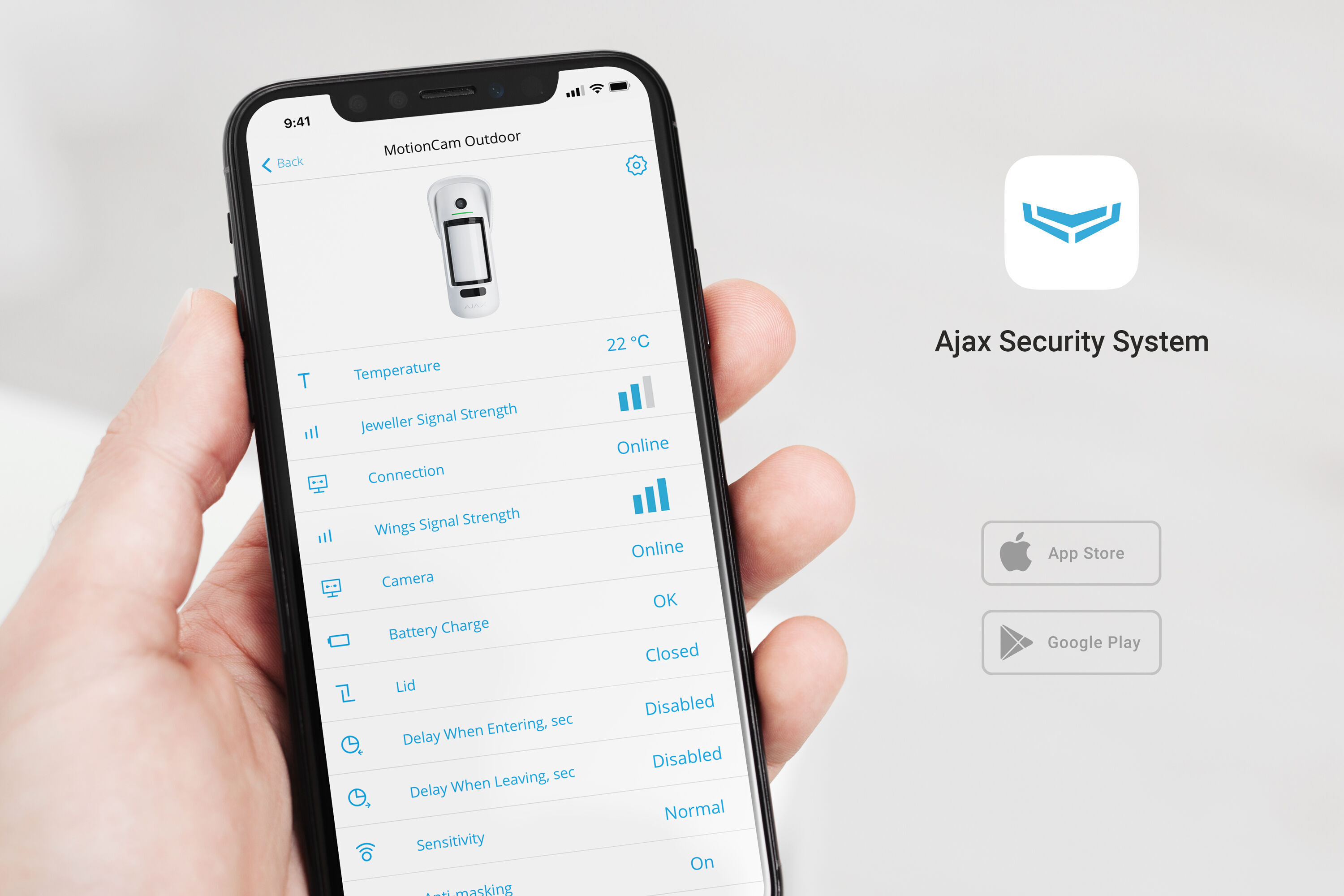 Ajax MotionCam Outdoor Weiß Ajax MotionCam Outdoor Weiß Detailansicht Bild 2 | EPS