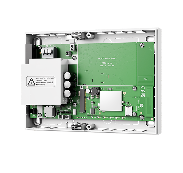 Jablotron JA-152KRY Zentrale mit Funkmodul und 4G-Kommunikator LITE Detailansicht Bild 3 | EPS