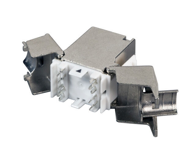 EPS RJ45 Keystone Slimline Cat.6A EPS RJ45 Keystone Slimline Cat.6A Detailansicht Bild 2 | EPS