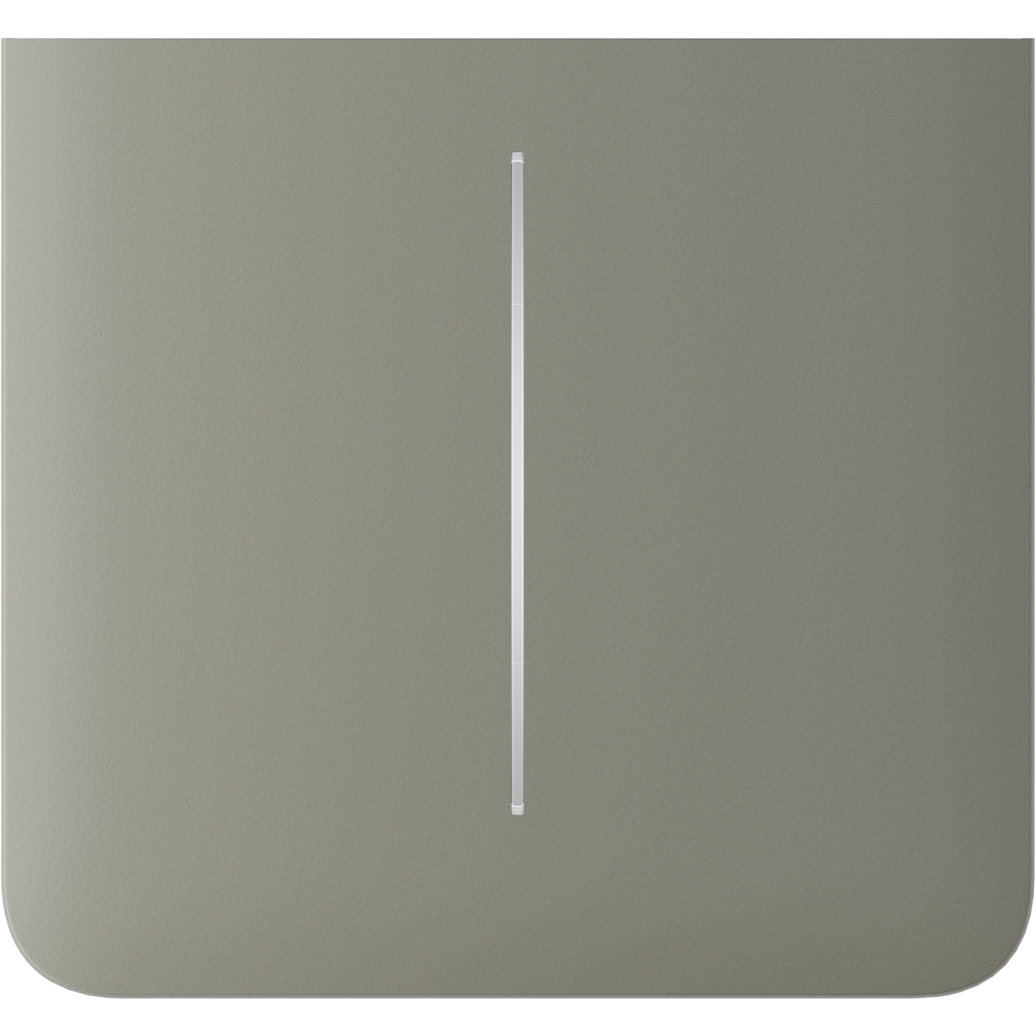 SideButton (2-gang) vertical Olivgrün