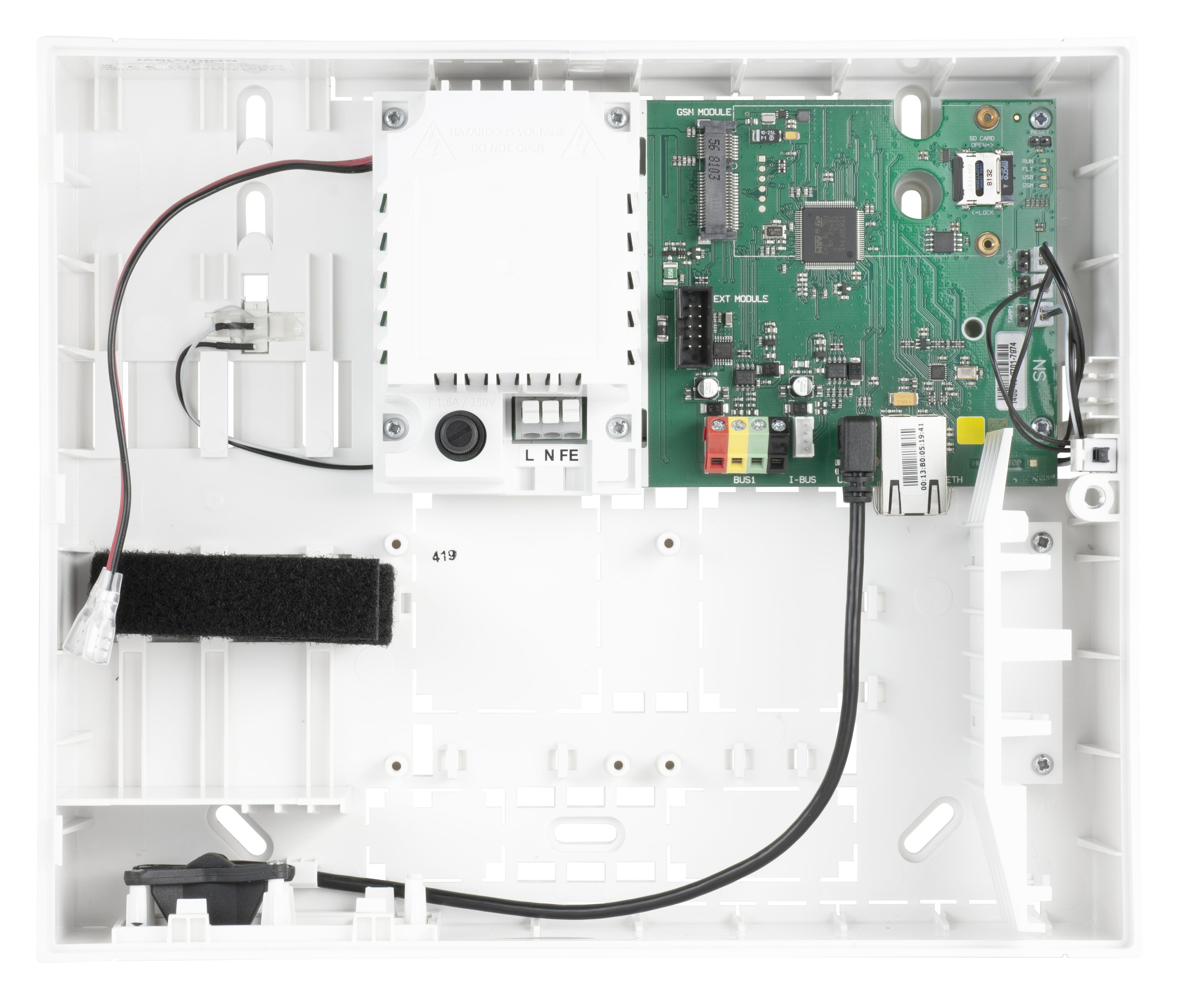 Jablotron JA-103K Zentrale vom Gefahrenmeldesystem inklusive LAN-Übertragungsgerät Detailansicht Bild 5 | EPS