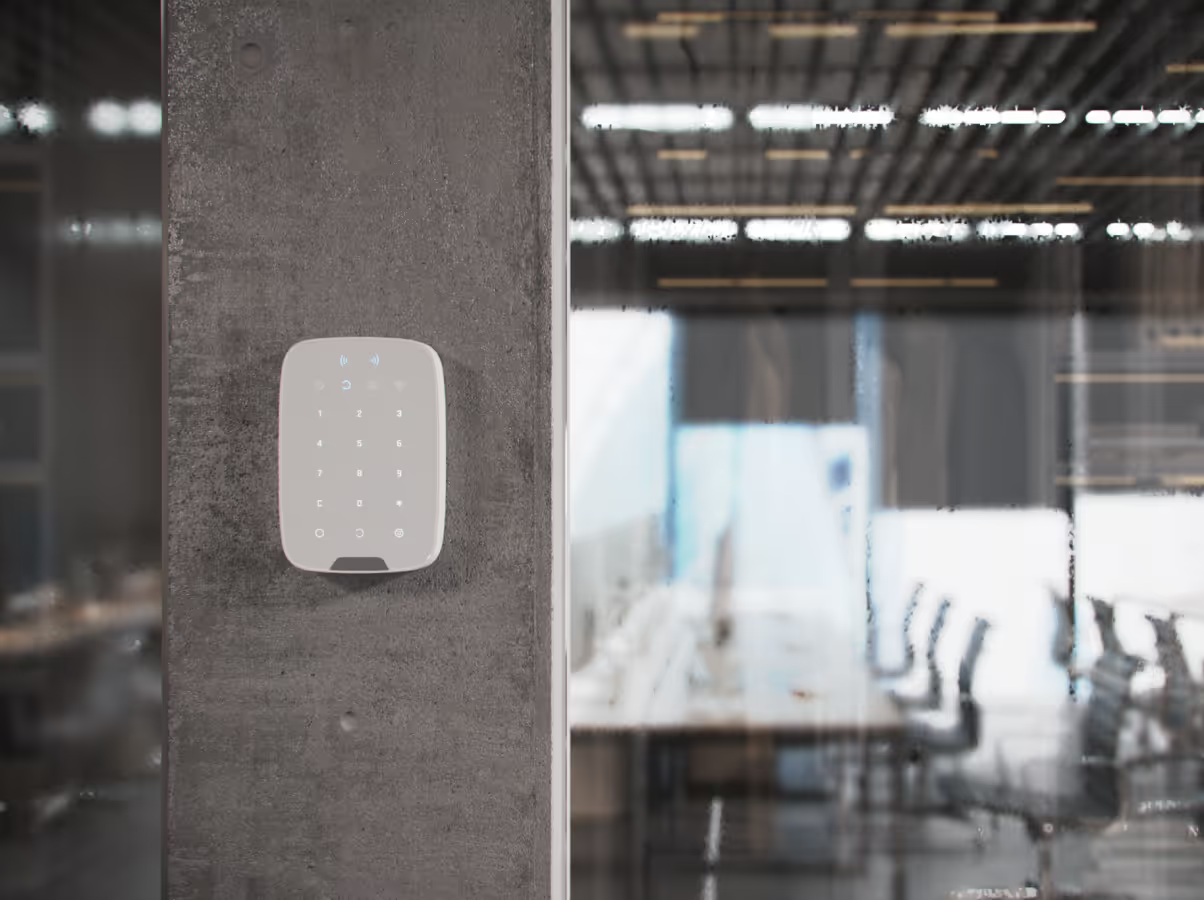 Superior KeyPad Plus Jeweller Weiß