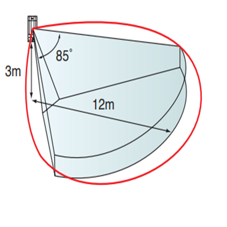 Jablotron JA-158P Drahtloser PIR-Detektor für den Außenbereich Detailansicht Bild 4 | EPS