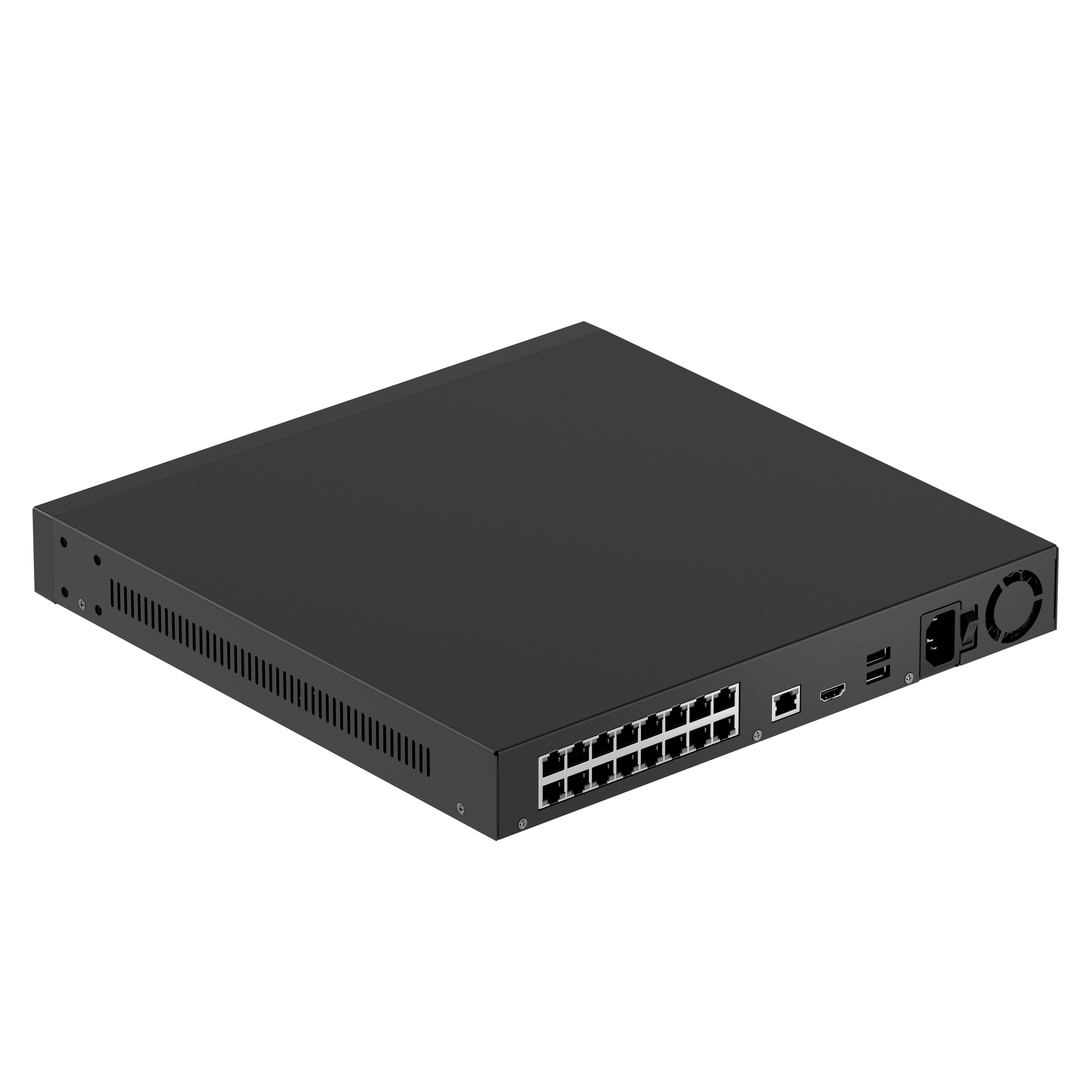 NVR H2D16PAC (16-ch) Schwarz