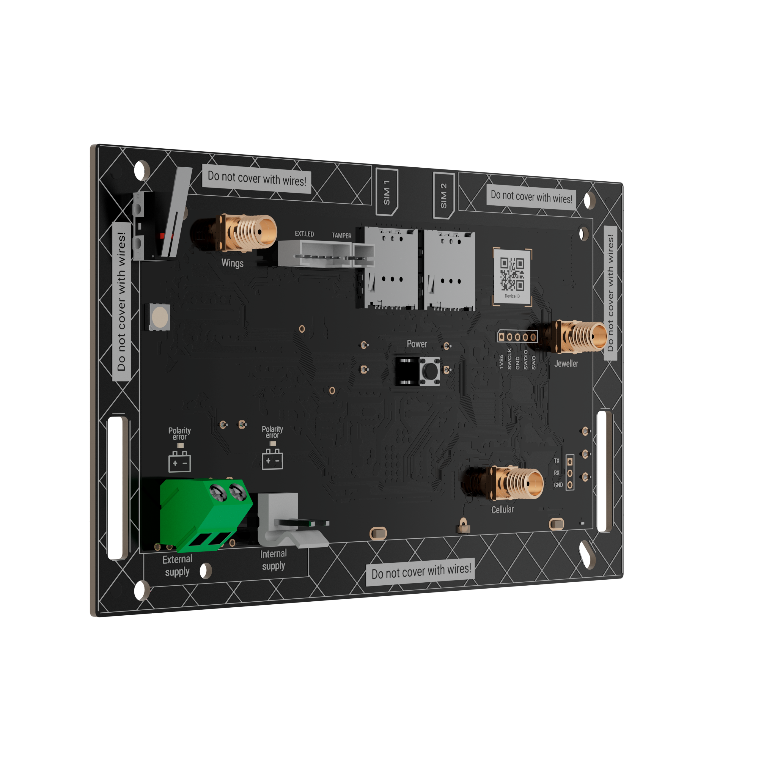 Ajax Hub BP Jeweller (without casing) Ajax Hub BP Jeweller (without casing) | EPS