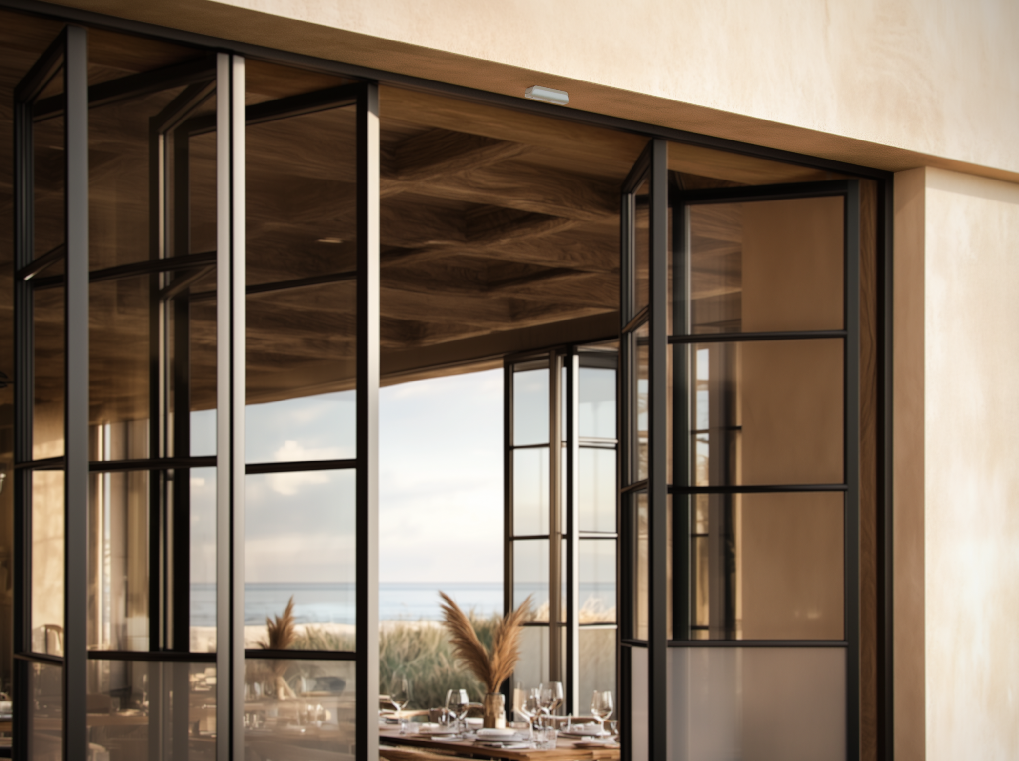 Ajax Curtain Outdoor Mini Jeweller Weiß Detailansicht Bild 4 | EPS