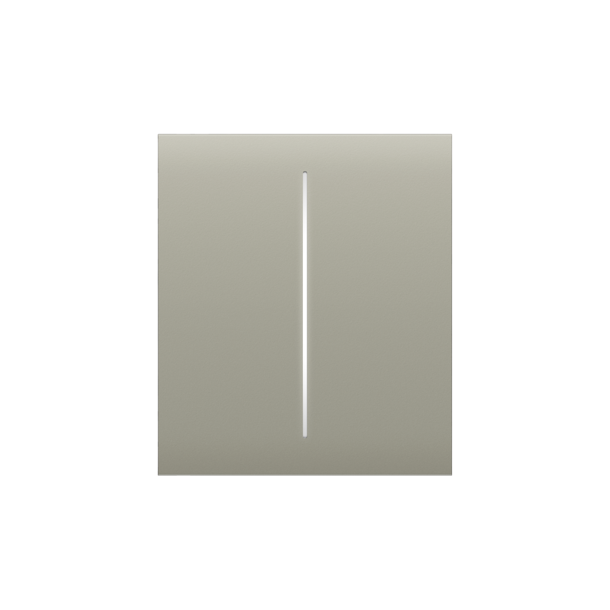 CenterButton (2-gang) Olivgrün